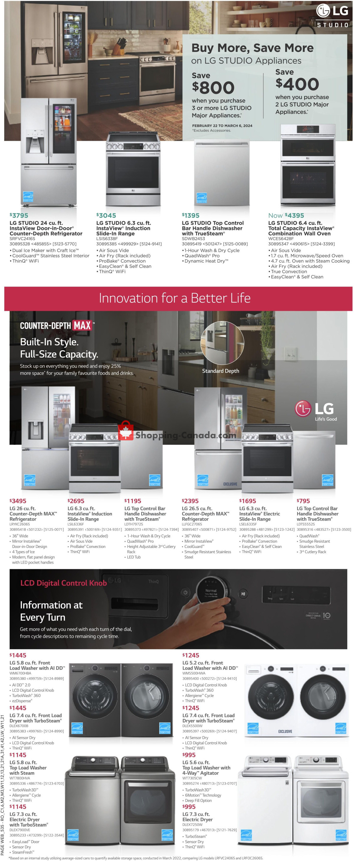 Lowe's flyer from Thursday February 22, 2024 to Wednesday March 6, 2024 - page 7