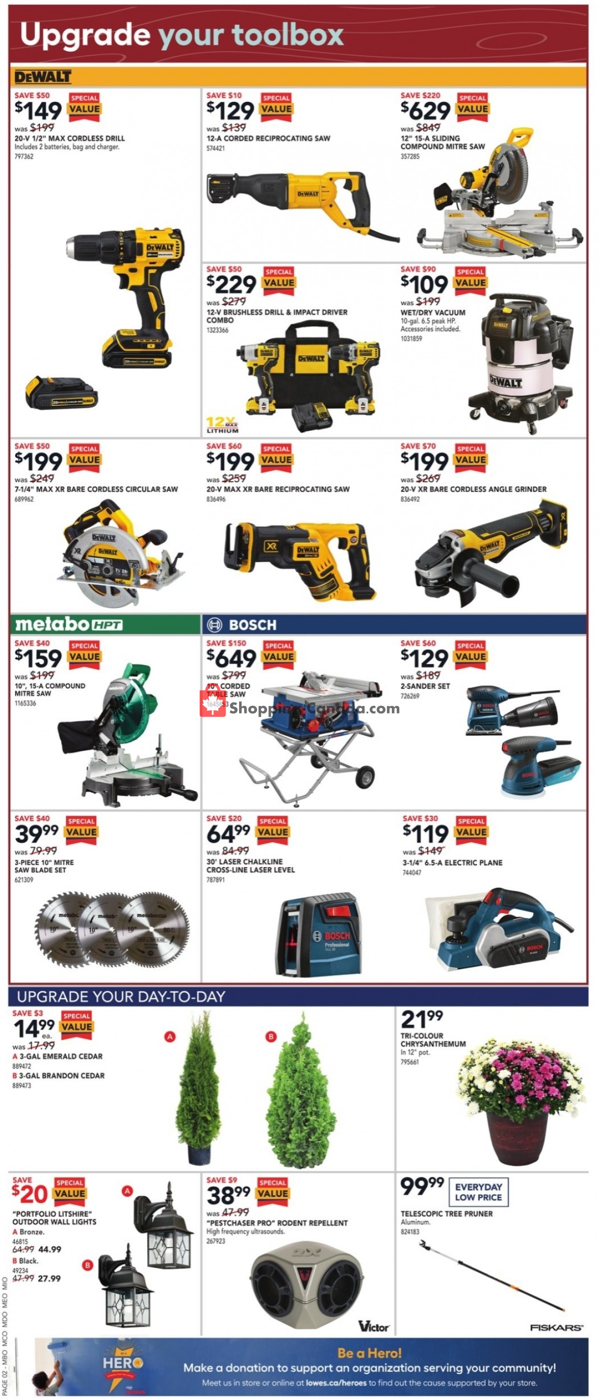 Lowe's flyer from Thursday September 9, 2021 to Wednesday September 15, 2021 - page 3