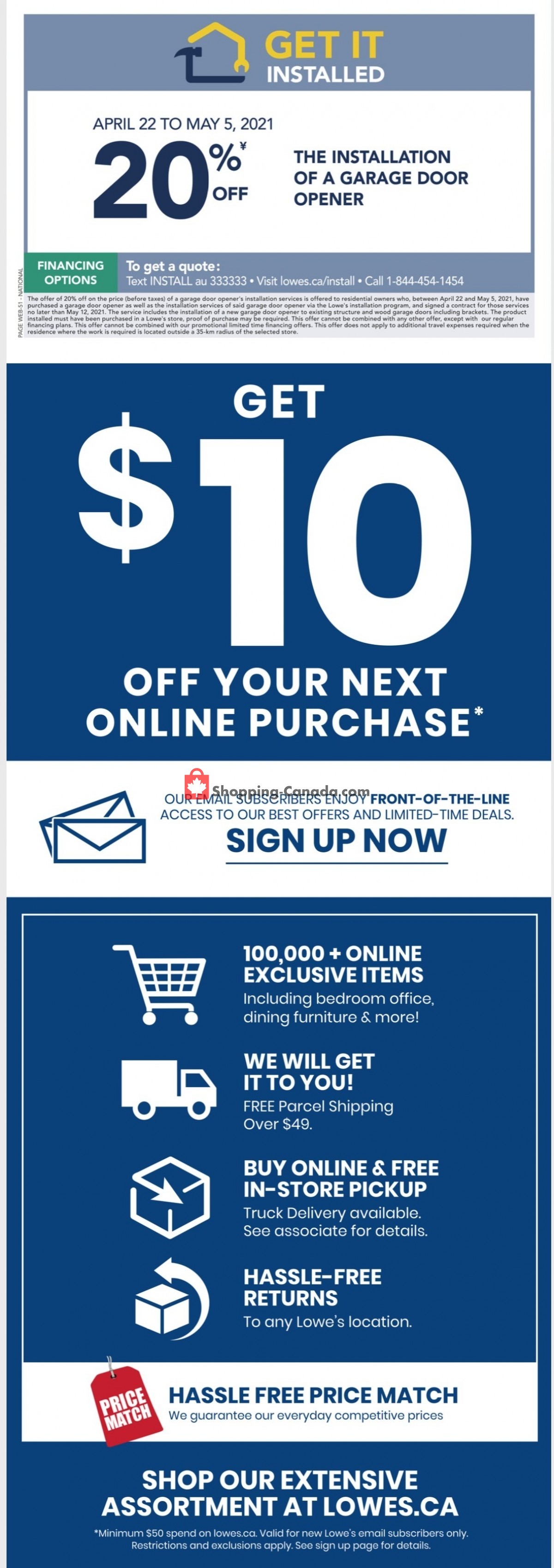 Lowe's flyer from Thursday April 29, 2021 to Wednesday May 5, 2021 - page 12
