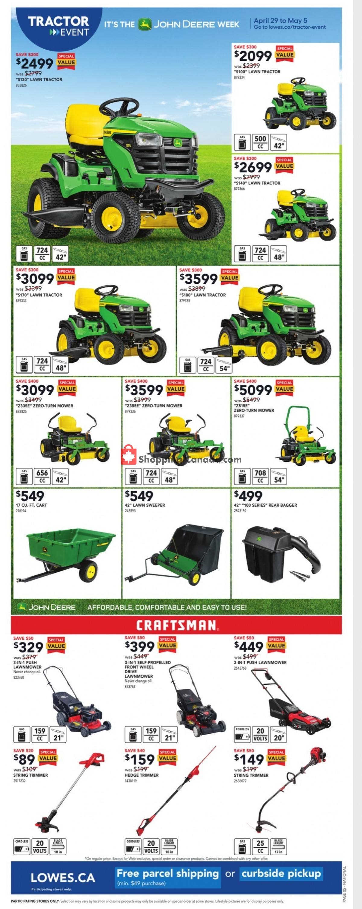 Lowe's flyer from Thursday April 29, 2021 to Wednesday May 5, 2021 - page 6