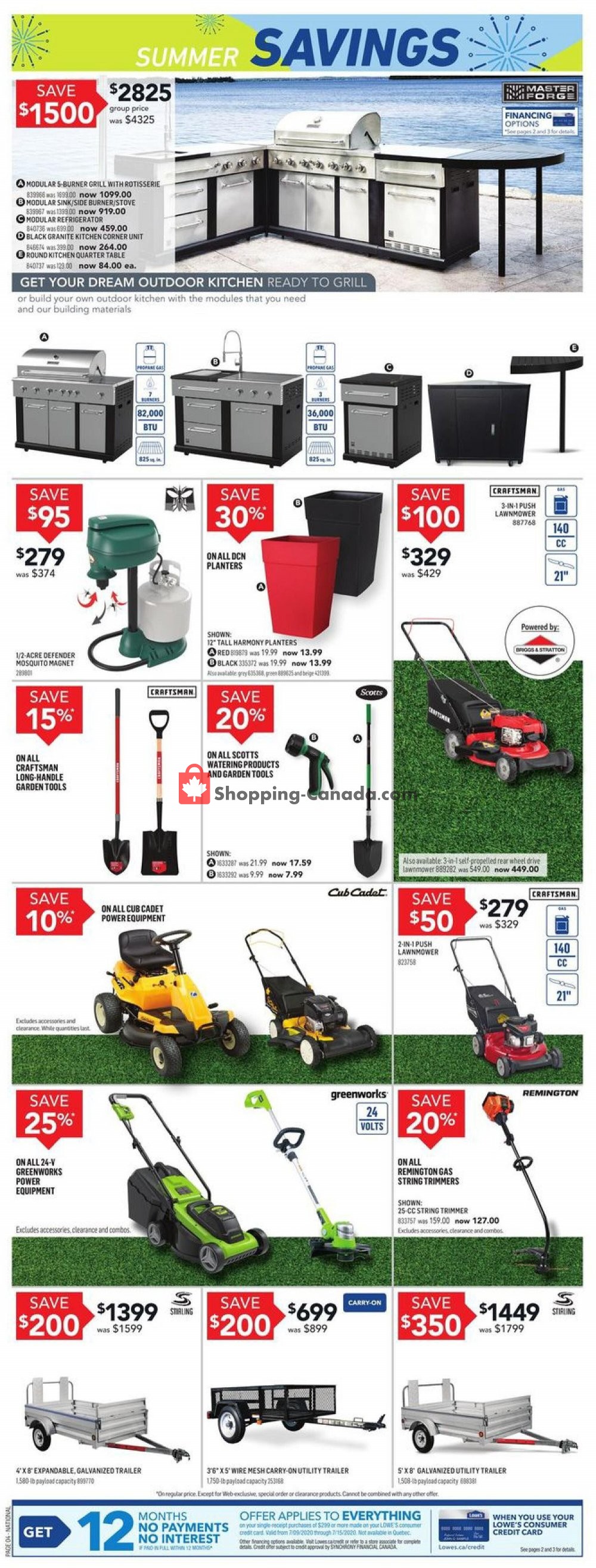 Lowe's flyer from Thursday July 9, 2020 to Wednesday July 15, 2020 - page 5