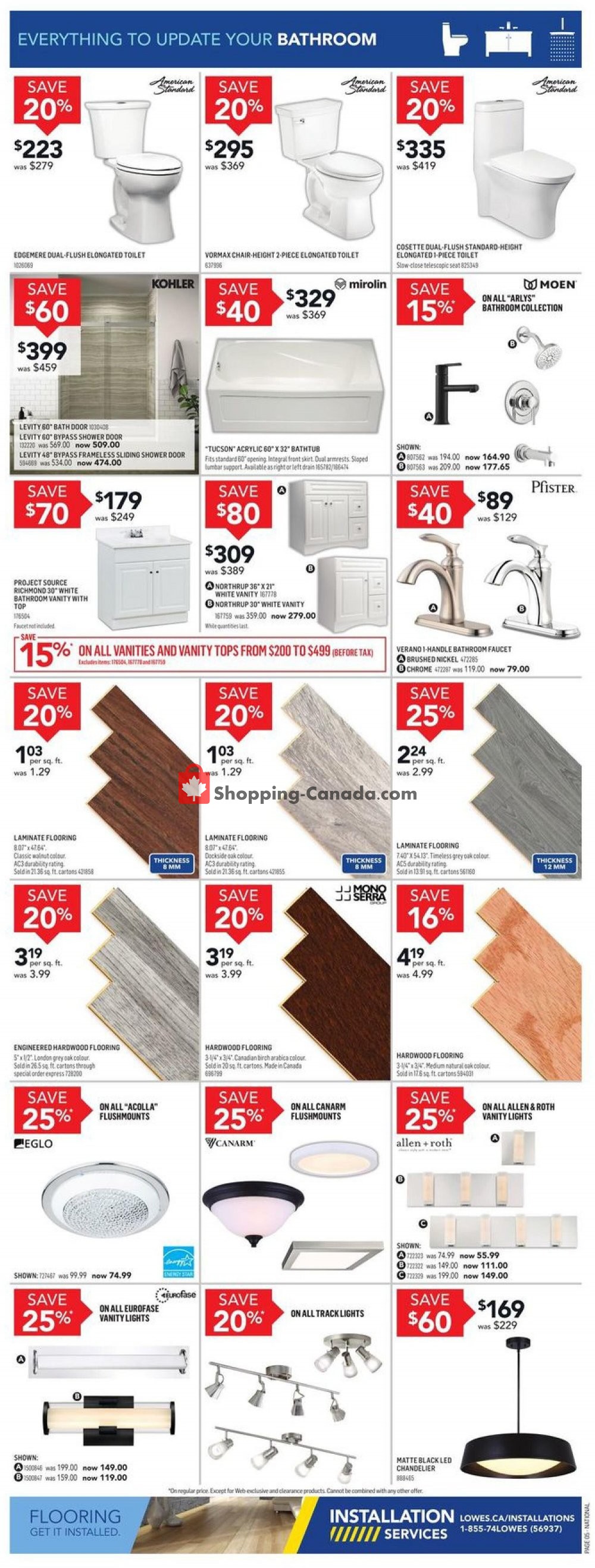 Lowe's flyer from Thursday July 9, 2020 to Wednesday July 15, 2020 - page 6