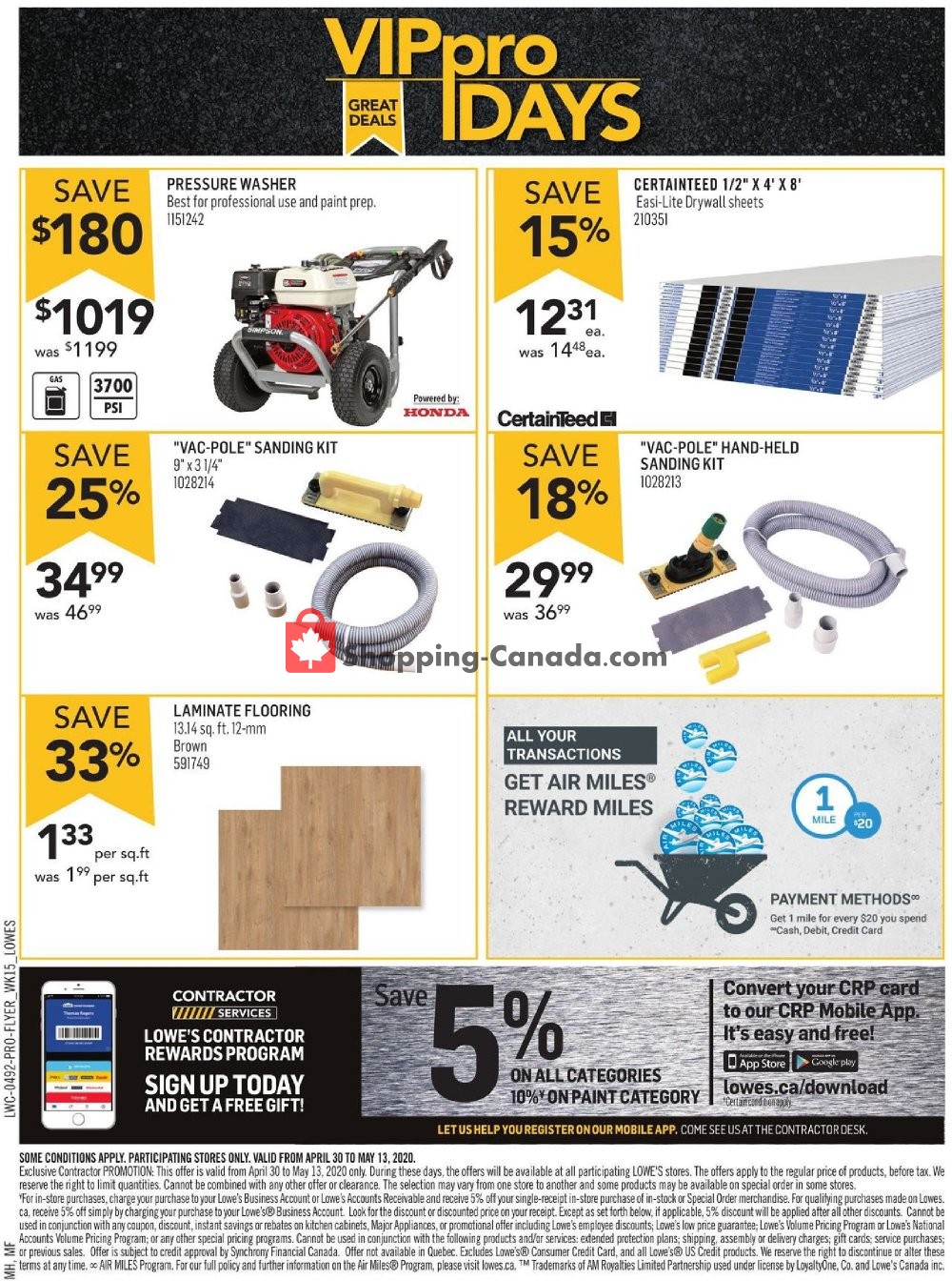 Lowe's flyer from Thursday April 30, 2020 to Wednesday May 13, 2020 - page 5