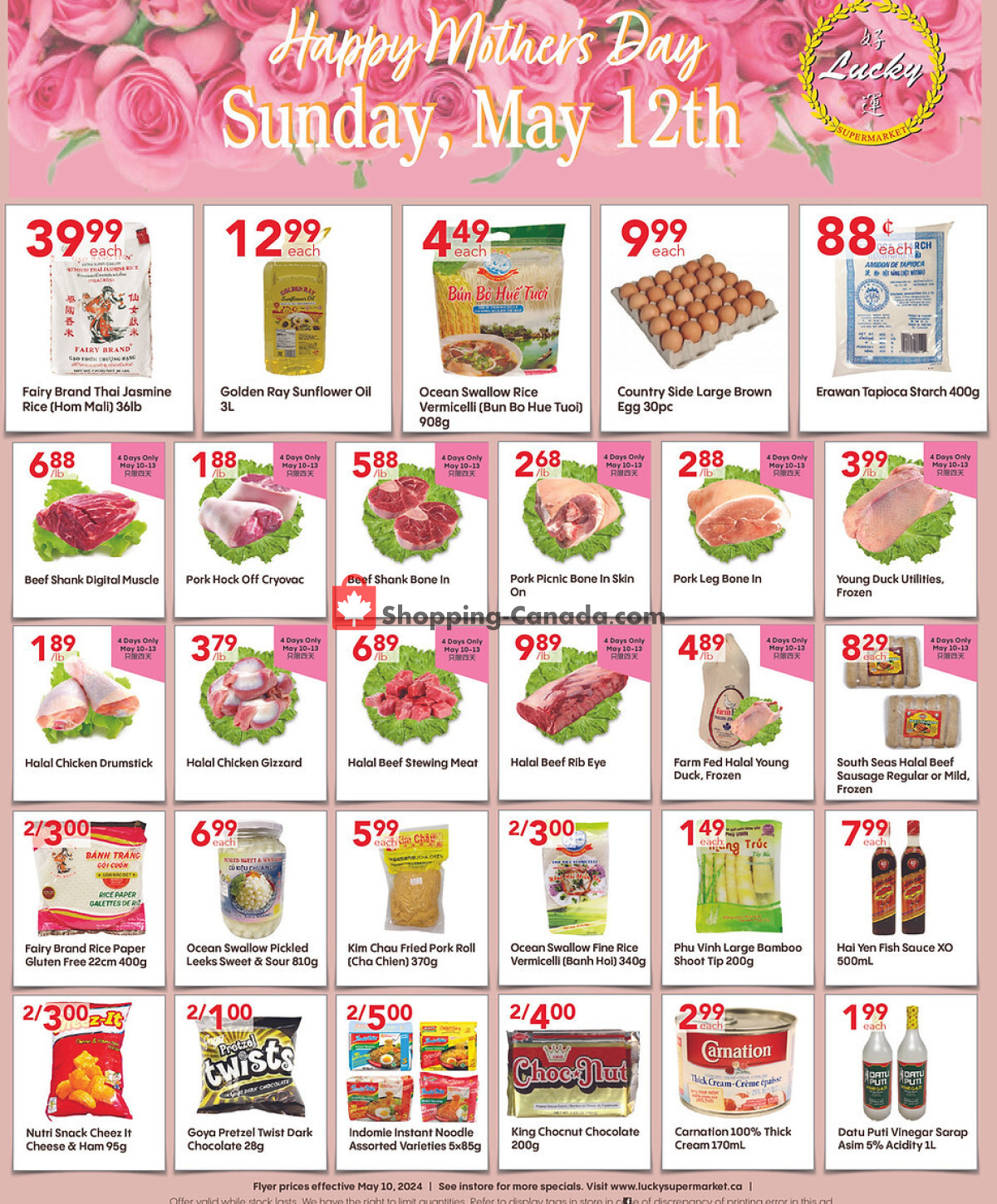Lucky Supermarket flyer from Thursday May 9, 2024 to Thursday May 16, 2024 - page 2