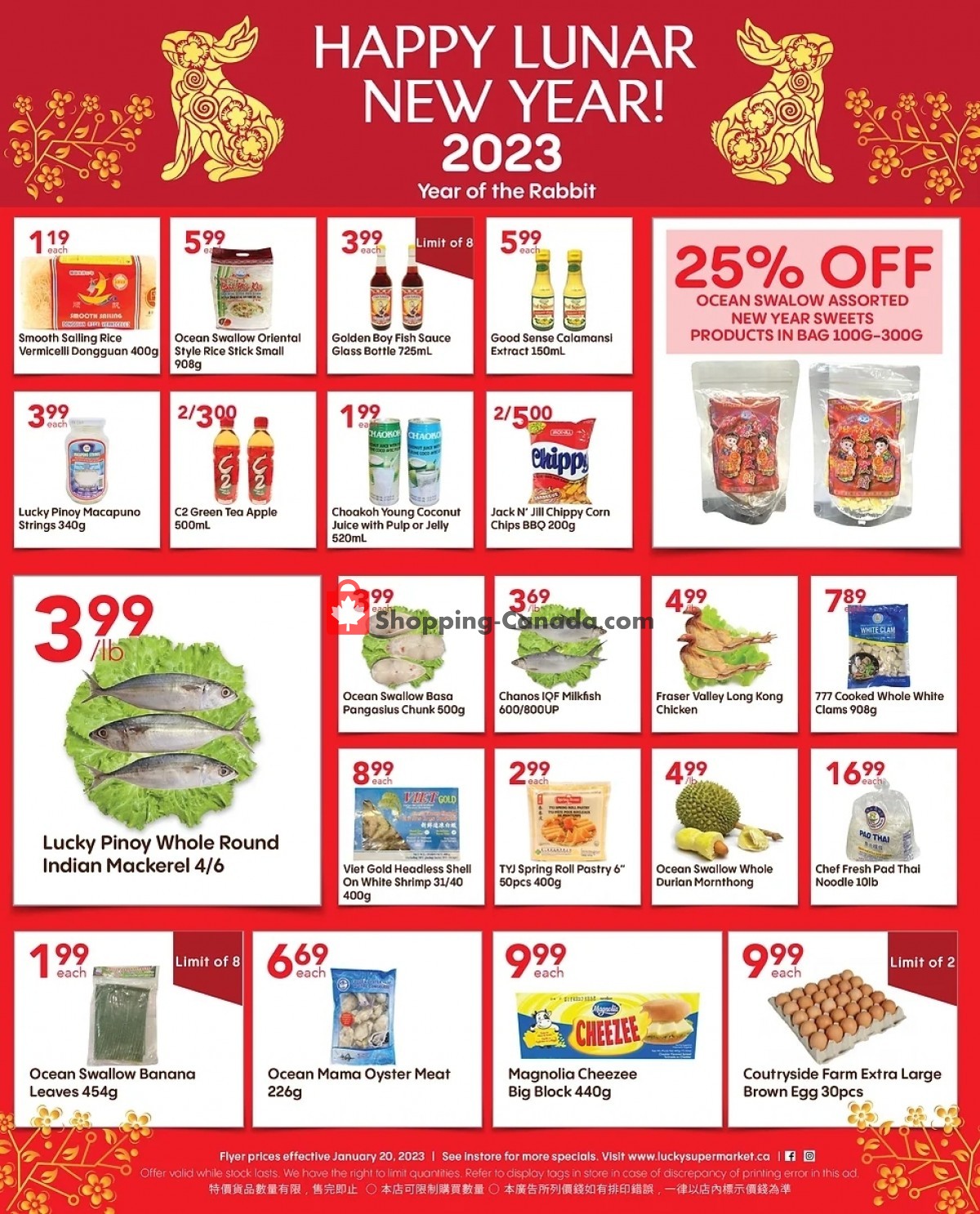 Lucky Supermarket flyer from Friday January 20, 2023 to Thursday January 26, 2023 - page 2