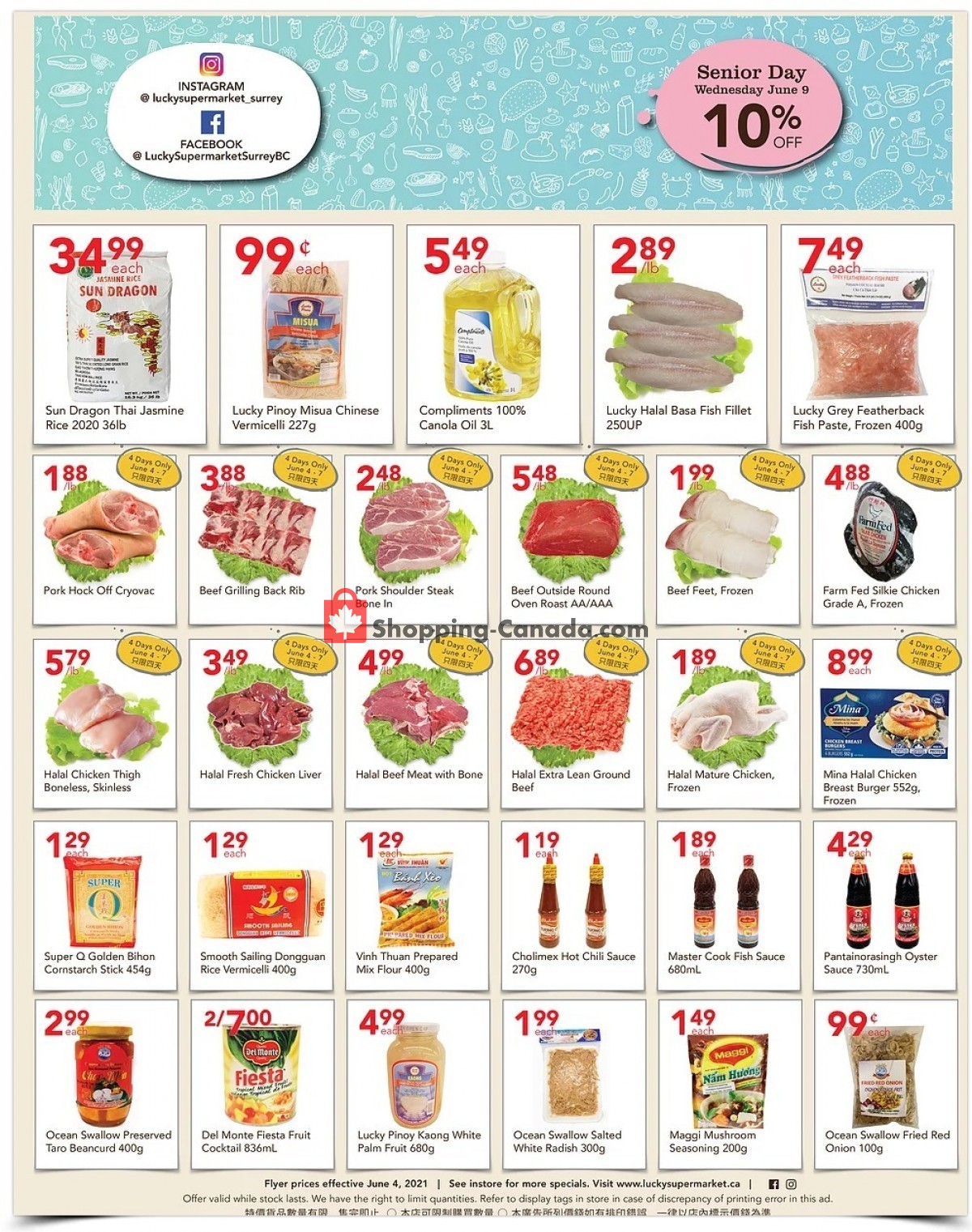 Lucky Supermarket flyer from Friday June 4, 2021 to Thursday June 10, 2021 - page 2