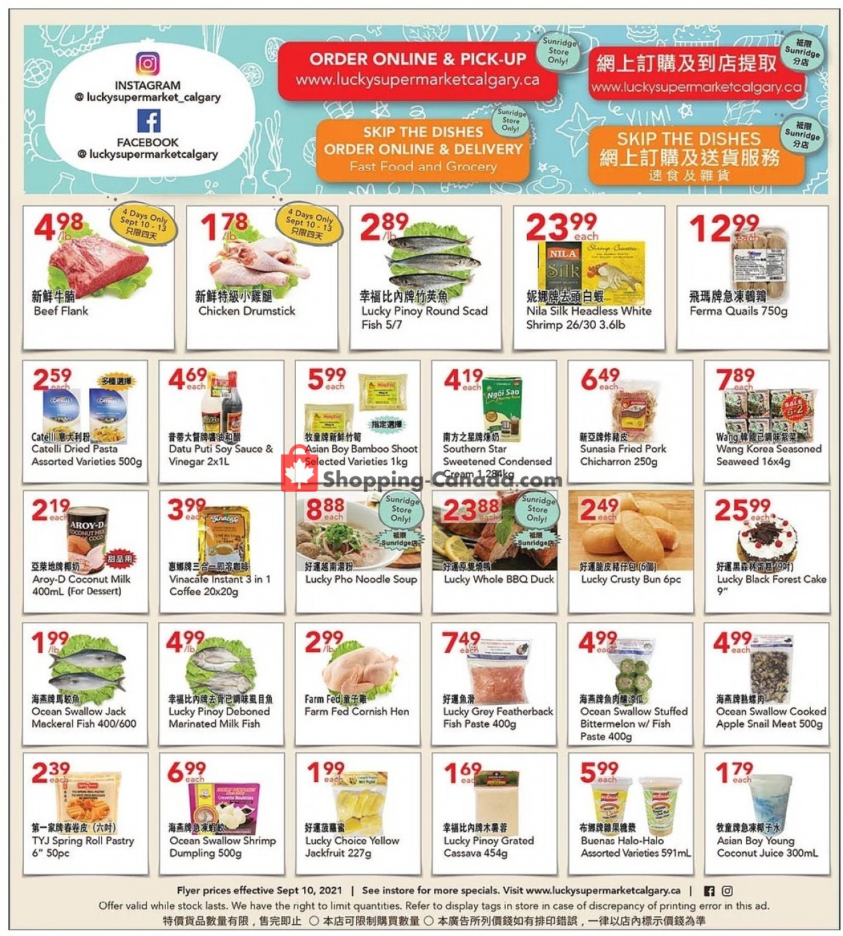 Lucky Supermarket flyer from Friday September 10, 2021 to Thursday September 16, 2021 - page 2