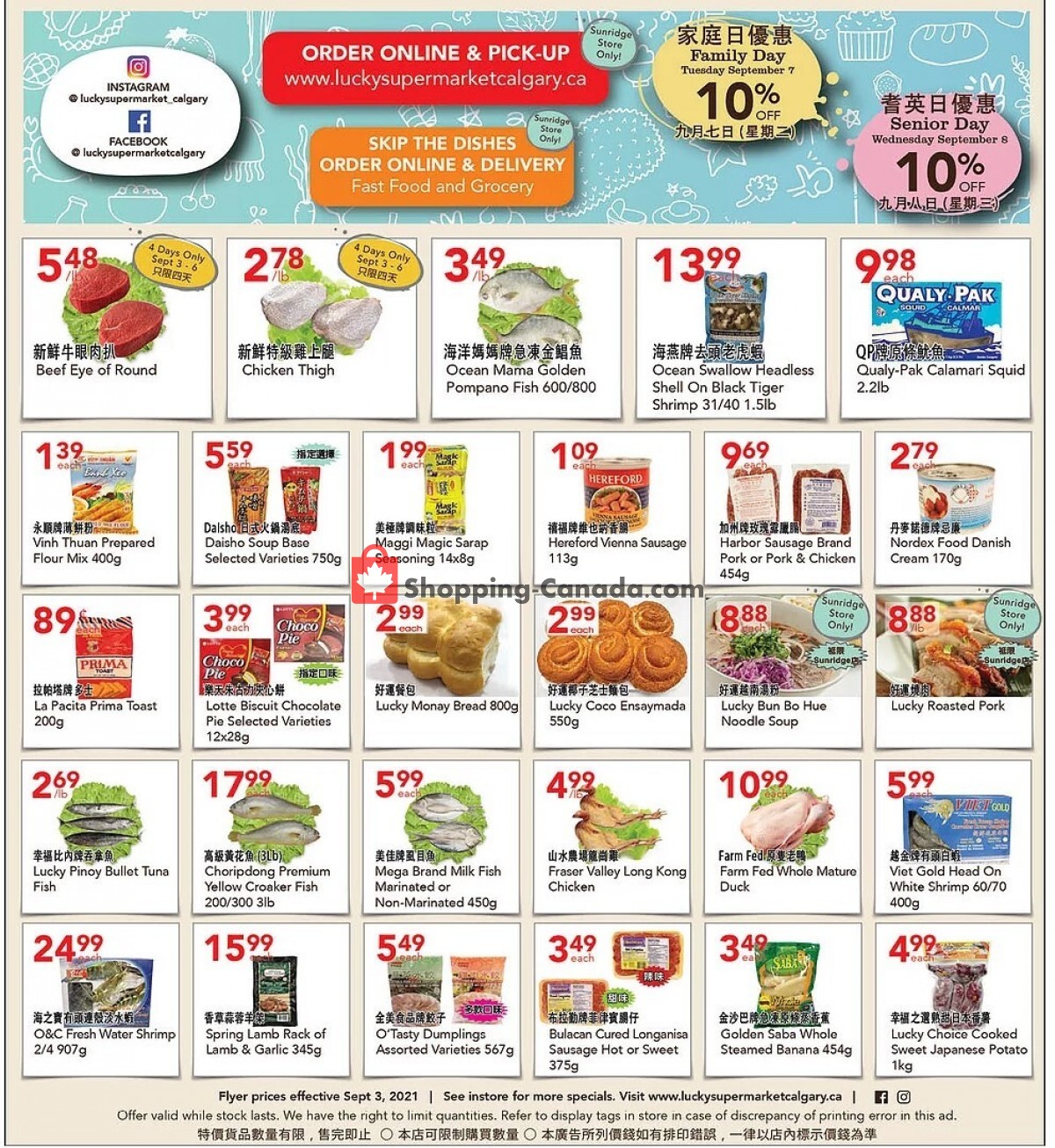 Lucky Supermarket flyer from Friday September 3, 2021 to Thursday September 9, 2021 - page 2