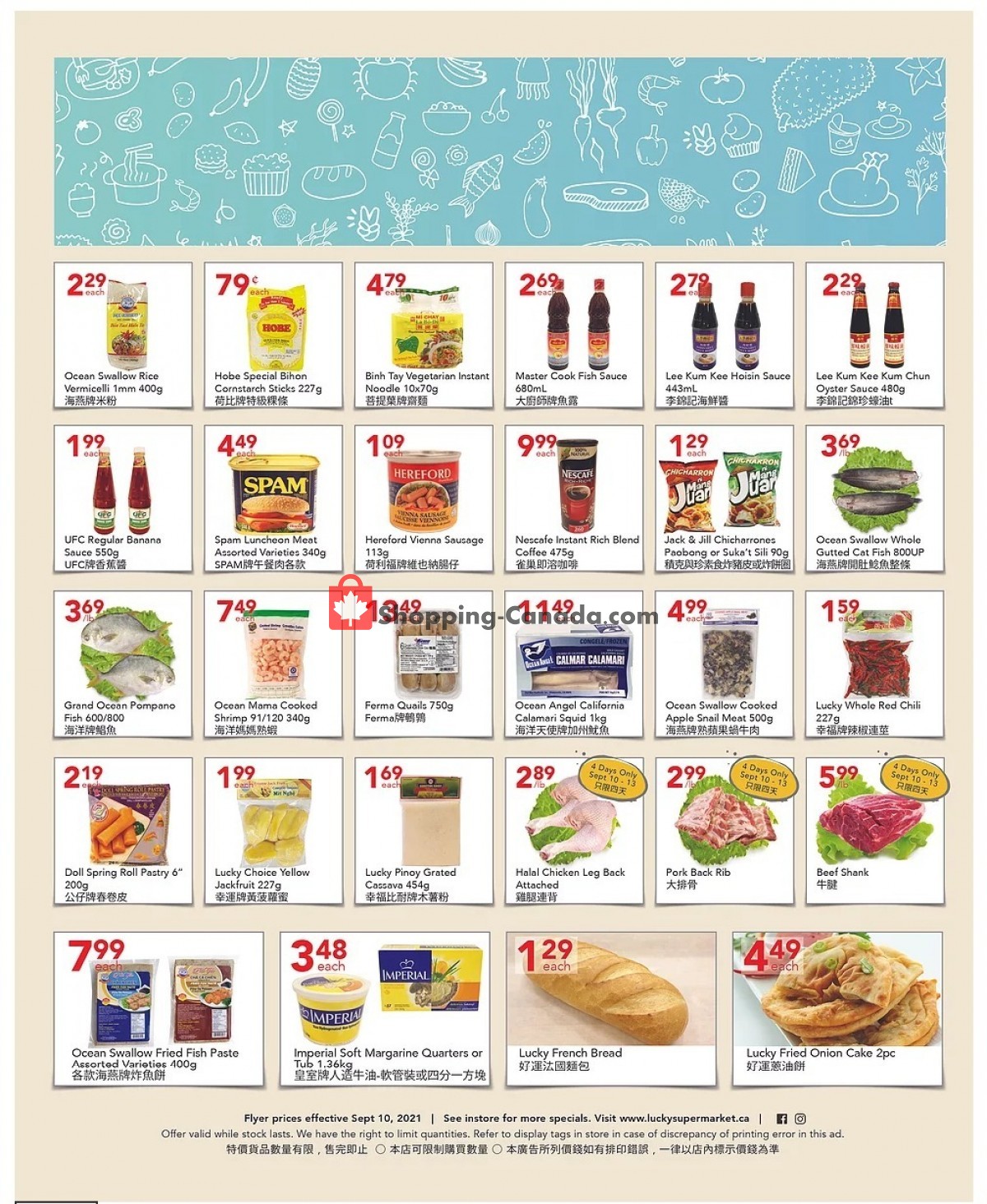 Lucky Supermarket flyer from Friday September 10, 2021 to Thursday September 16, 2021 - page 2