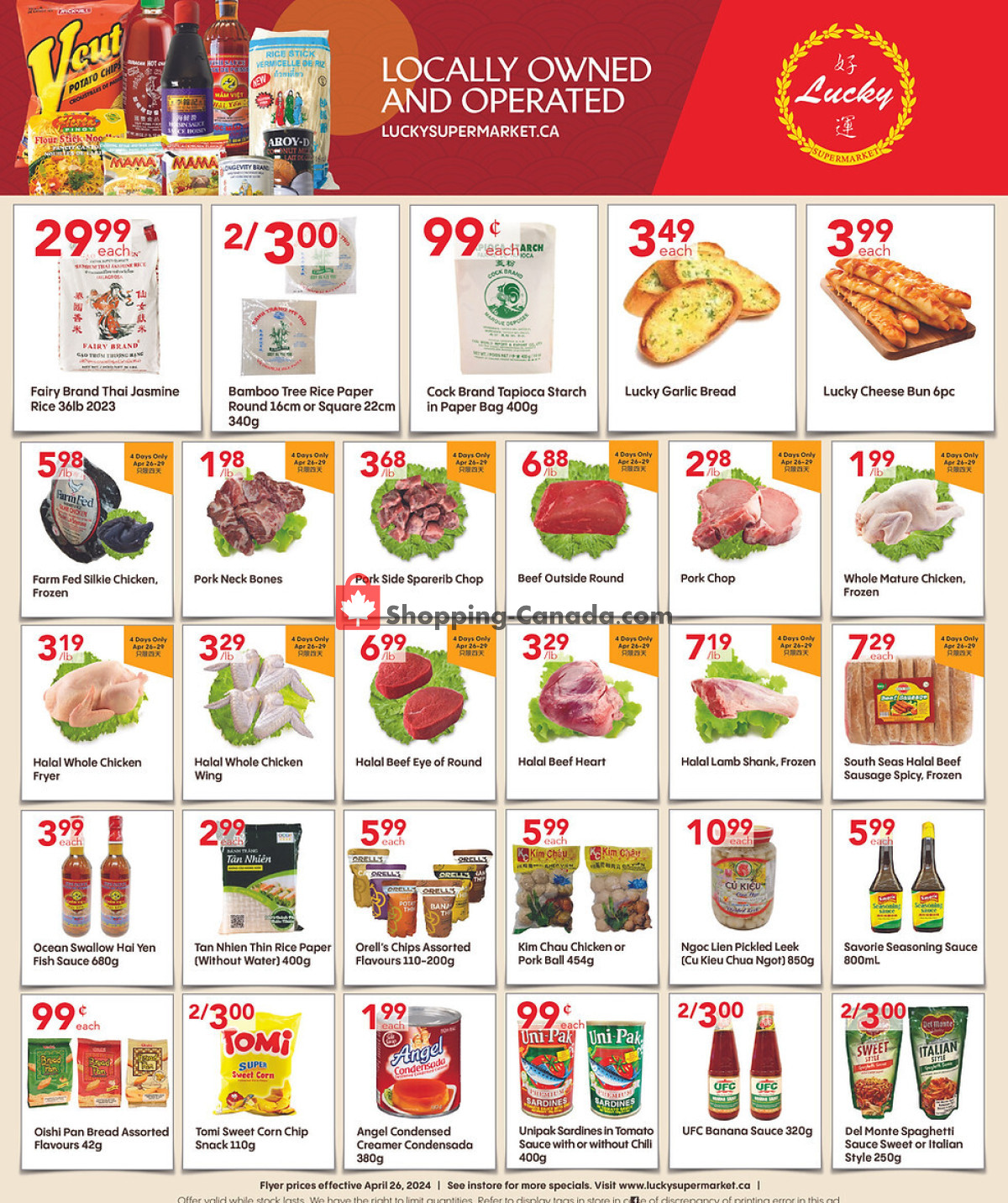 Lucky Supermarket flyer from Friday April 26, 2024 to Thursday May 2, 2024 - page 2