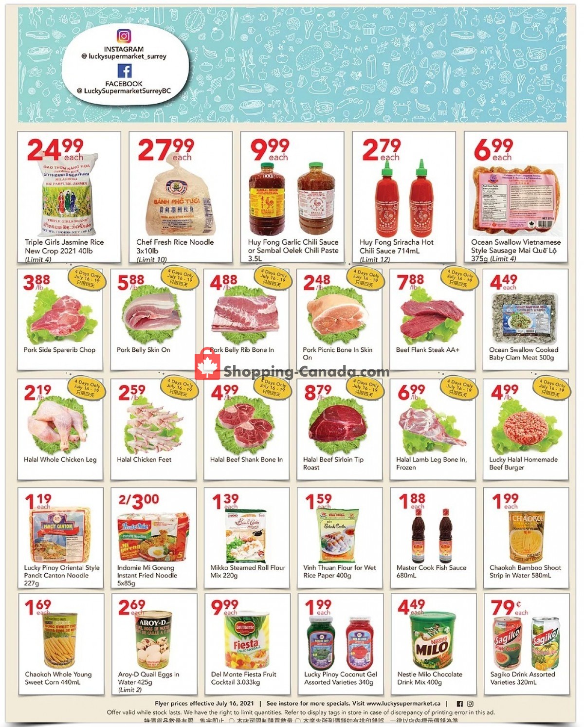 Lucky Supermarket flyer from Friday July 16, 2021 to Thursday July 22, 2021 - page 2
