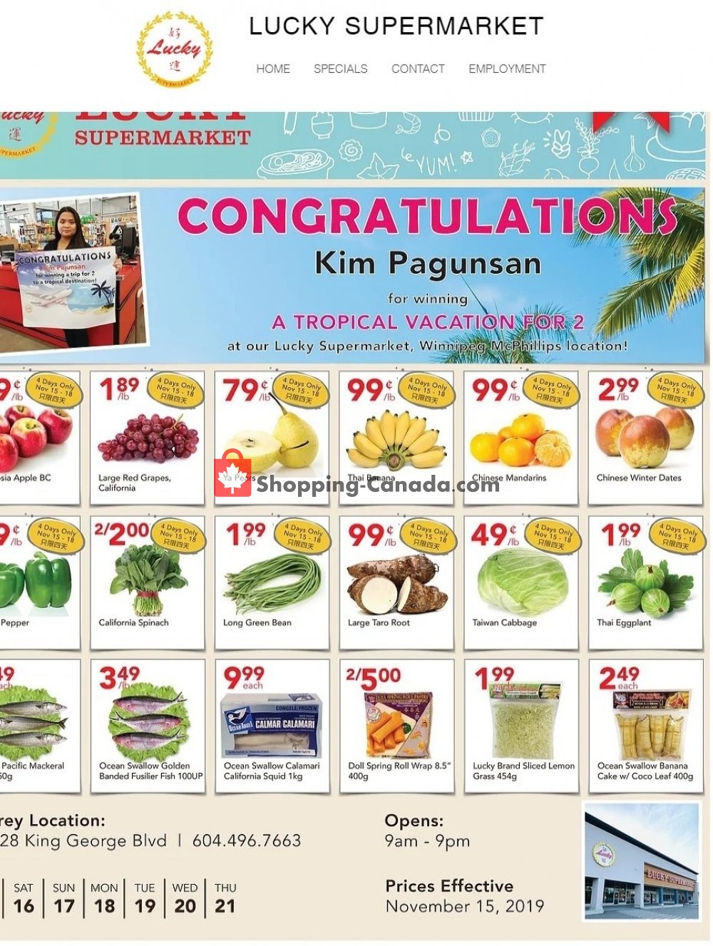 Lucky Supermarket Canada, flyer - (Special Offer - Surrey ...