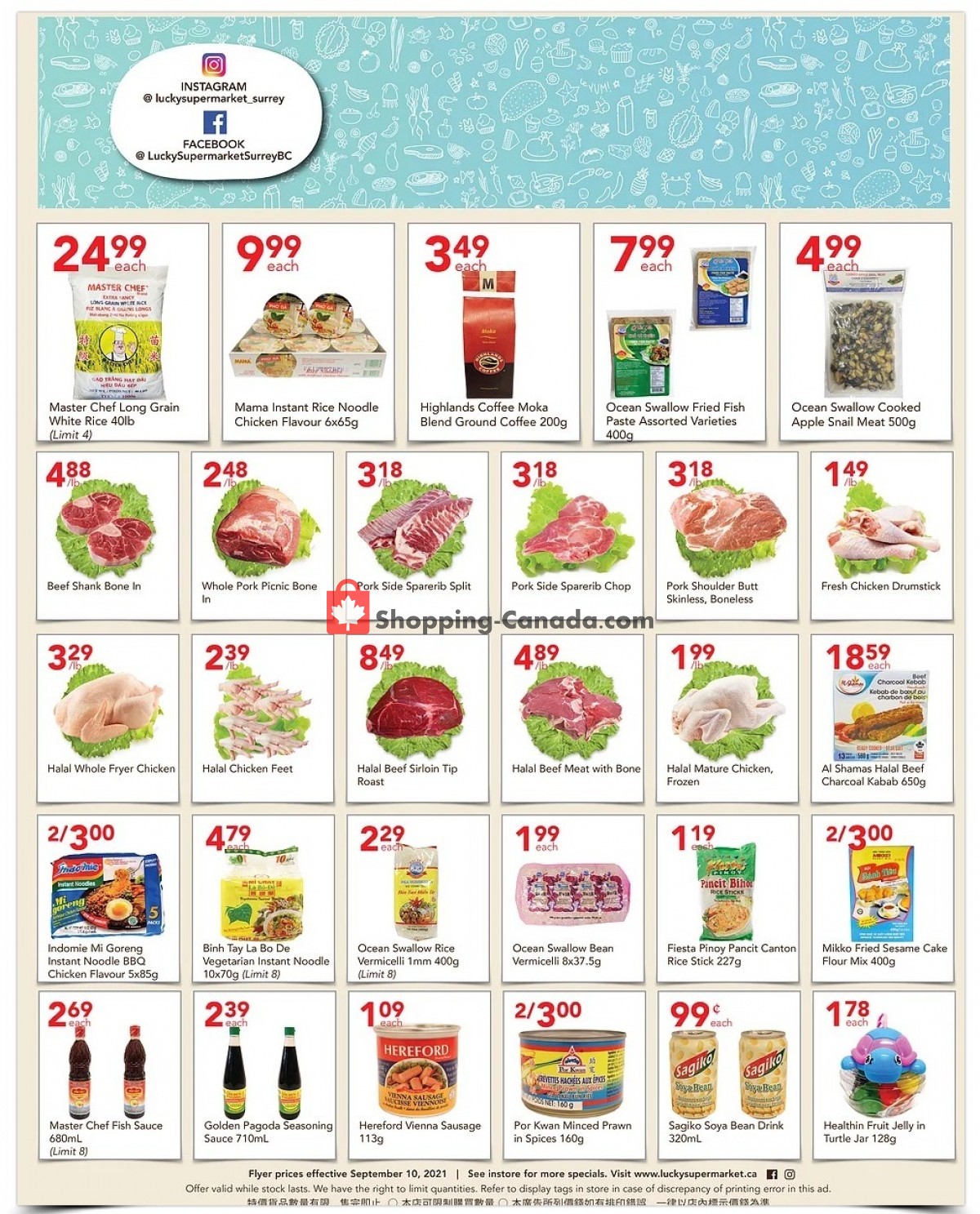 Lucky Supermarket flyer from Friday September 10, 2021 to Thursday September 16, 2021 - page 2