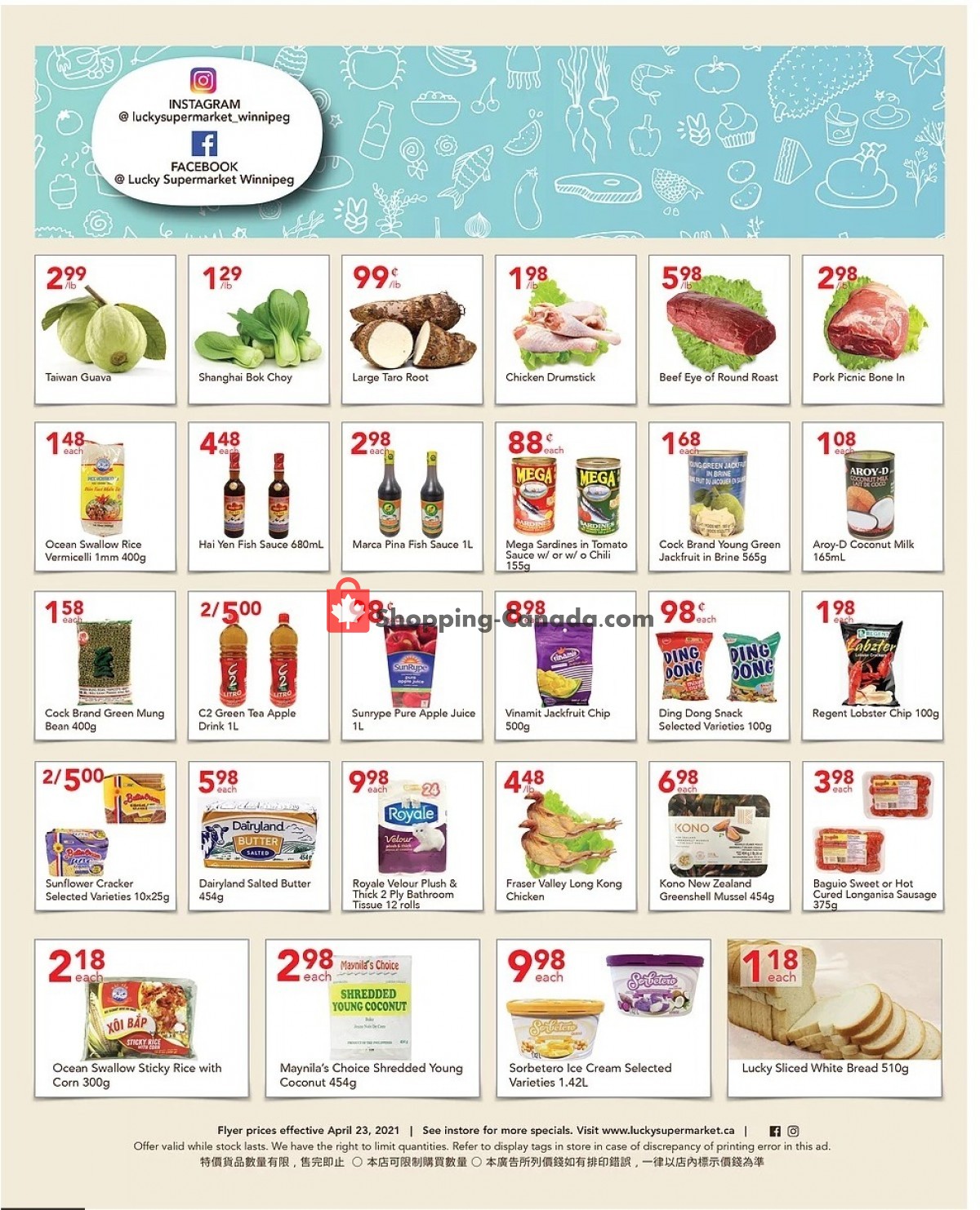 Lucky Supermarket flyer from Friday April 23, 2021 to Thursday April 29, 2021 - page 2