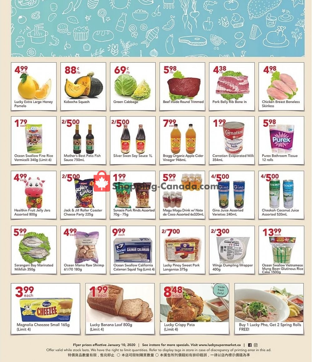 Lucky Supermarket flyer from Friday January 10, 2020 to Thursday January 16, 2020 - page 2
