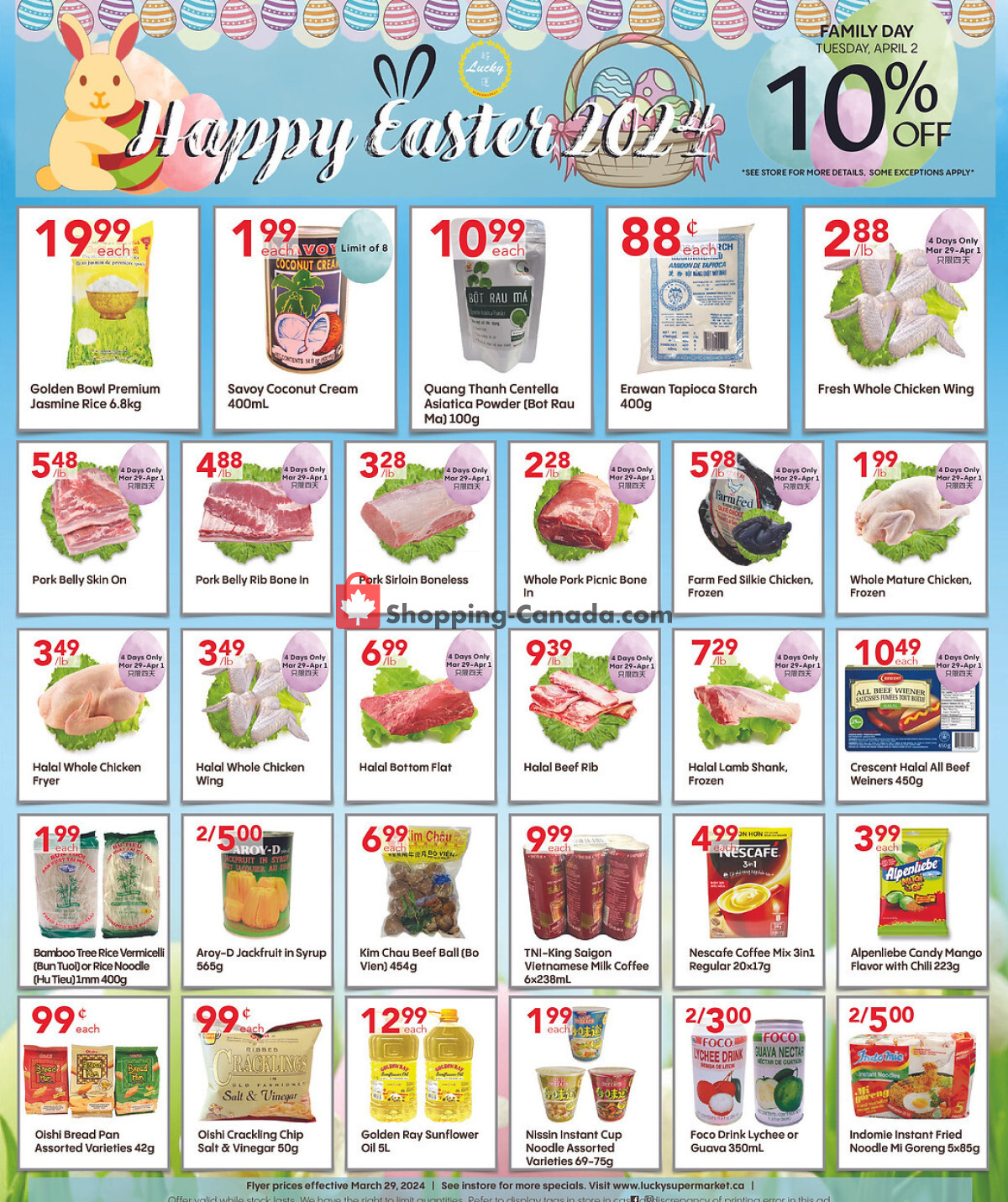 Lucky Supermarket flyer from Friday March 29, 2024 to Thursday April 4, 2024 - page 2