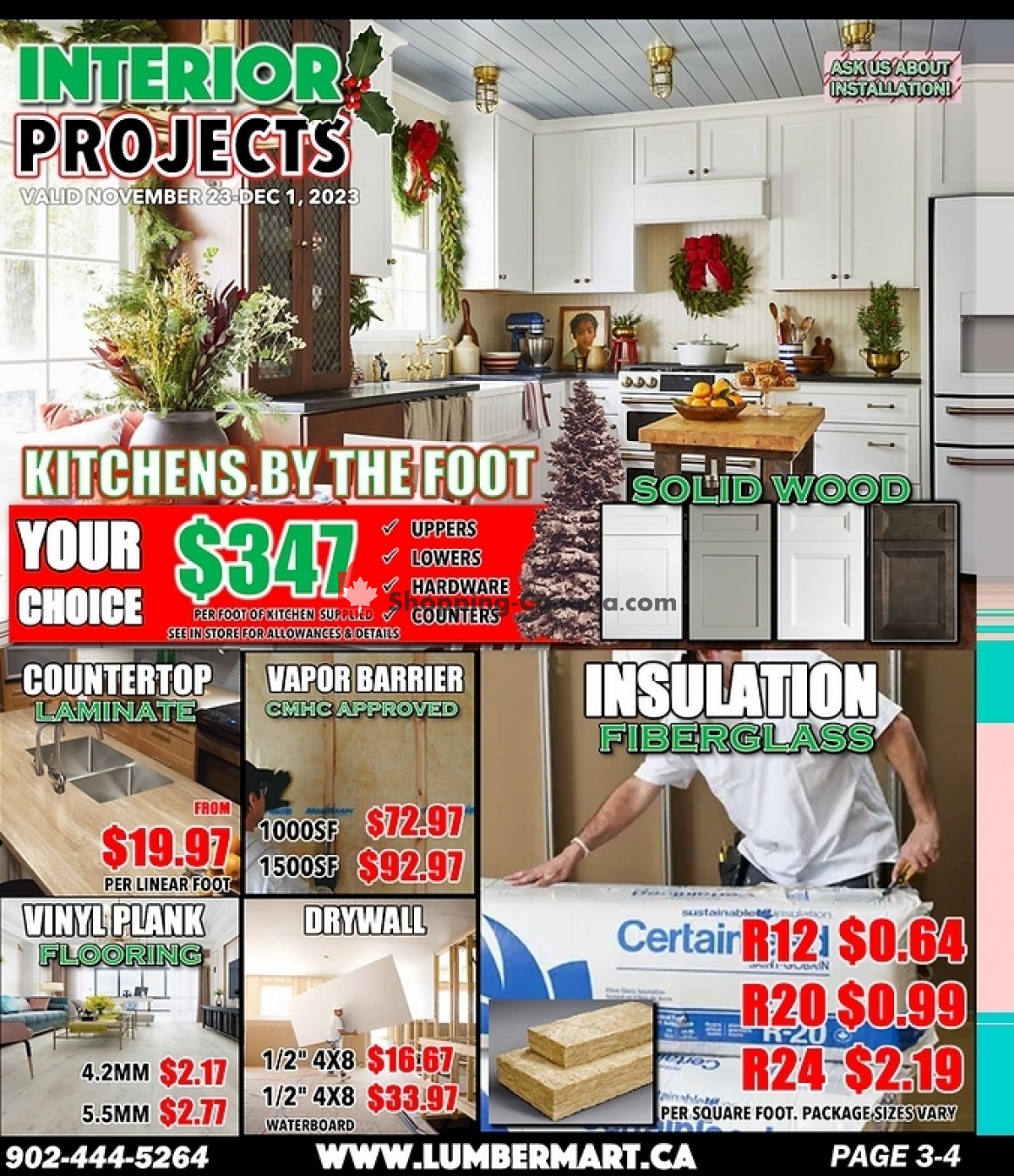 Lumber Mart flyer from Monday November 20, 2023 to Friday December 1, 2023 - page 3