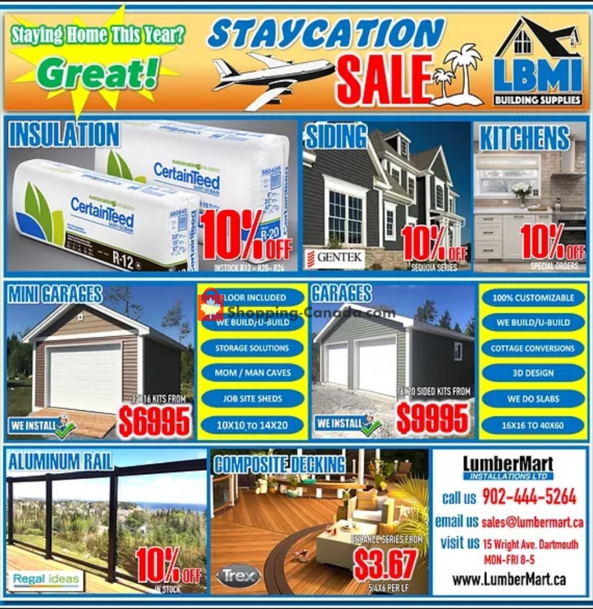 Lumber Mart flyer from Sunday April 3, 2022 to Saturday April 16, 2022 - page 1