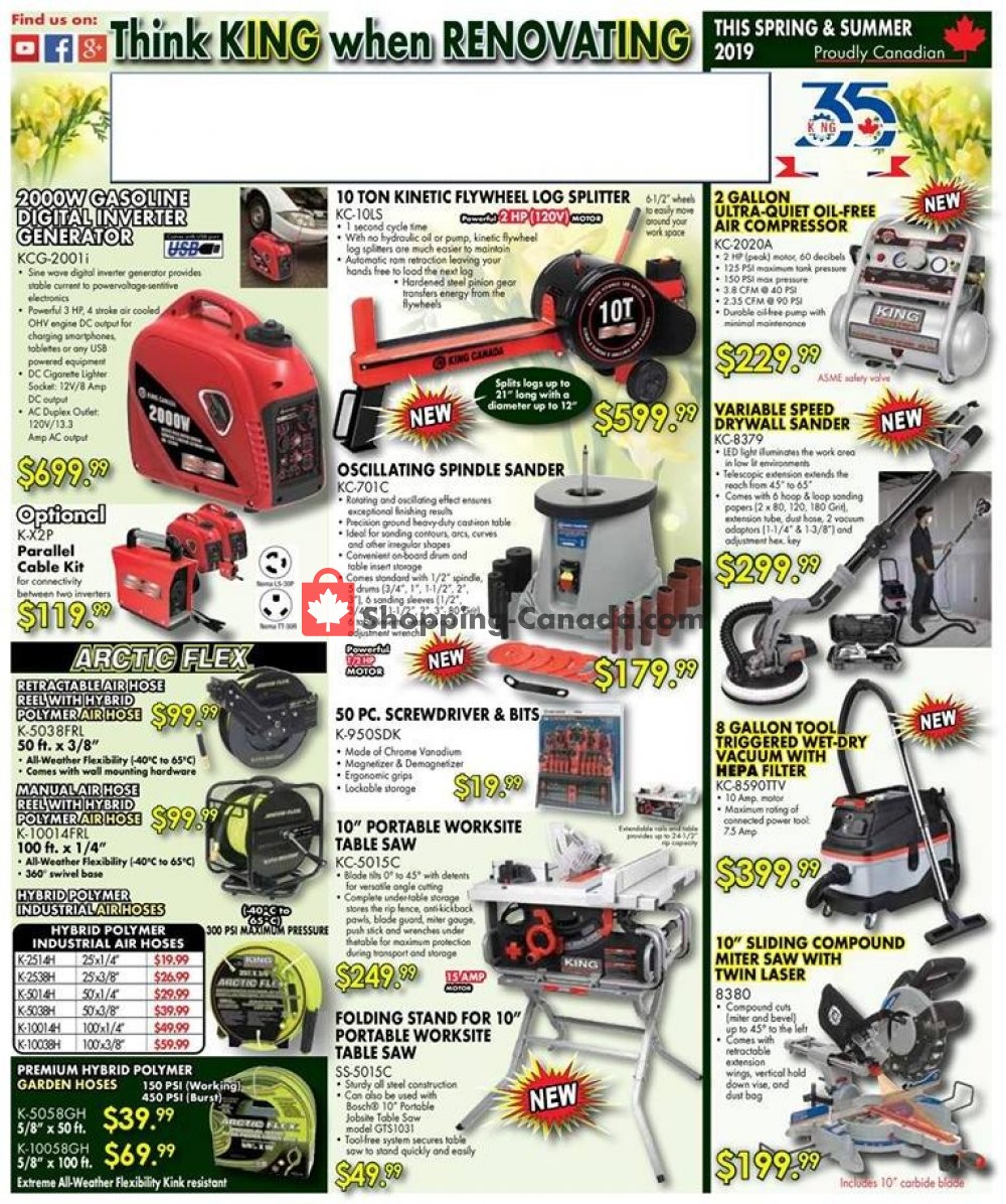 Lumber Mart flyer from Thursday May 2, 2019 to Sunday June 30, 2019 - page 1