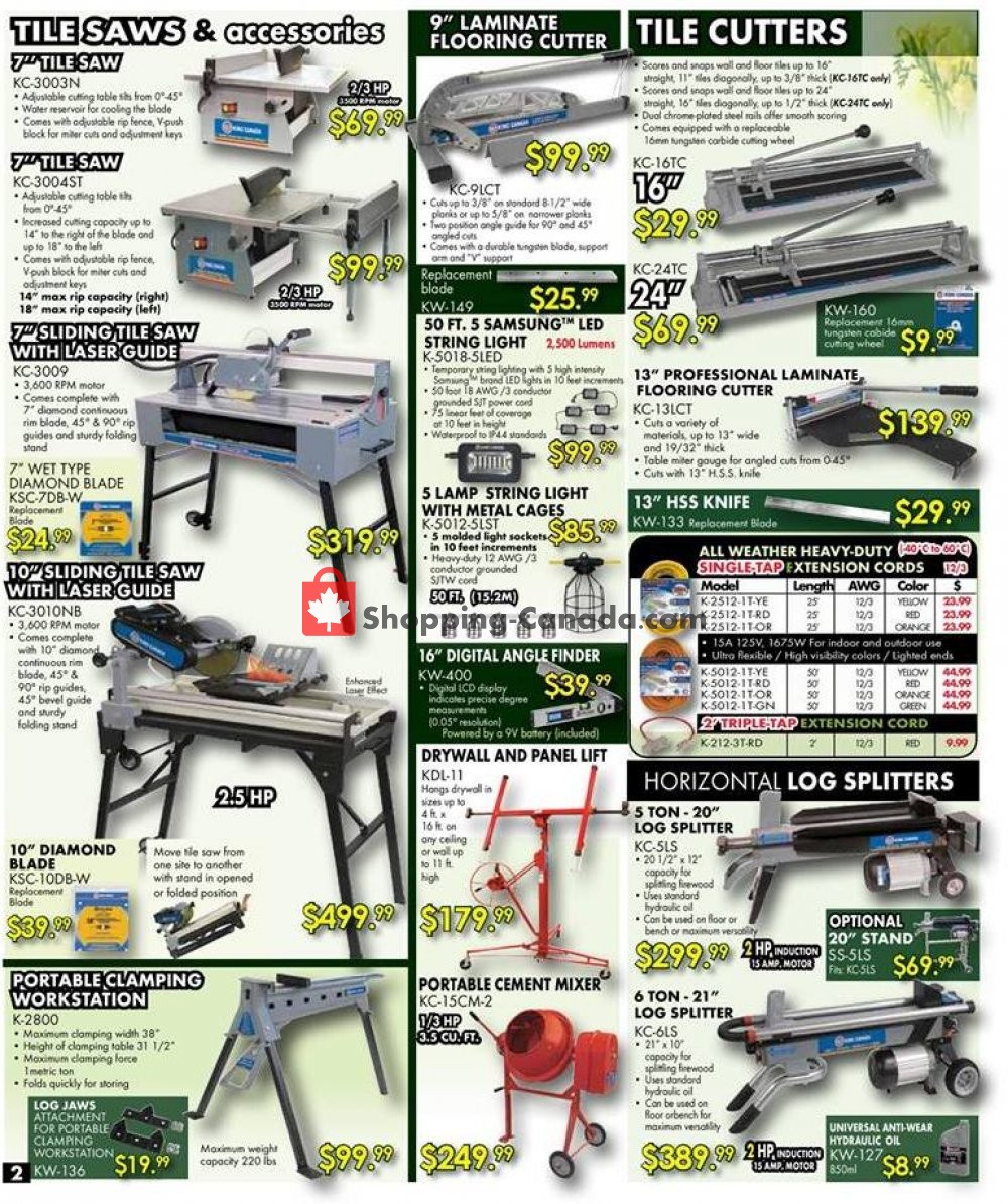 Lumber Mart flyer from Thursday May 2, 2019 to Sunday June 30, 2019 - page 2