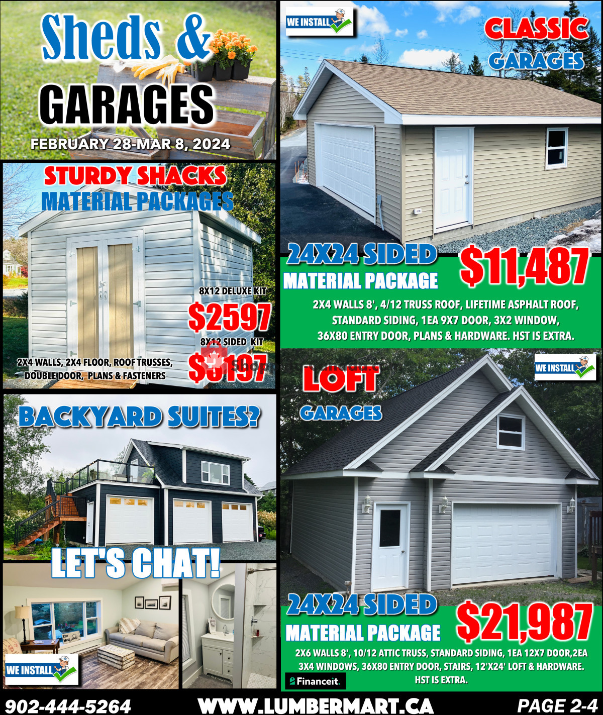 Lumber Mart flyer from Wednesday February 28, 2024 to Friday March 8, 2024 - page 2