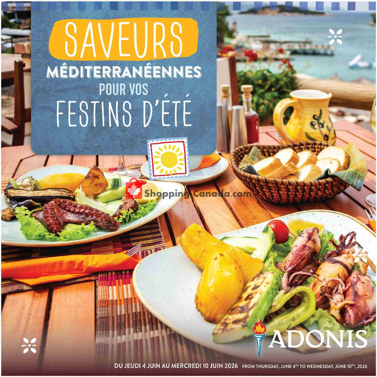Marché Adonis flyer from Thursday June 4, 2026 to Wednesday June 10, 2026 - page 1