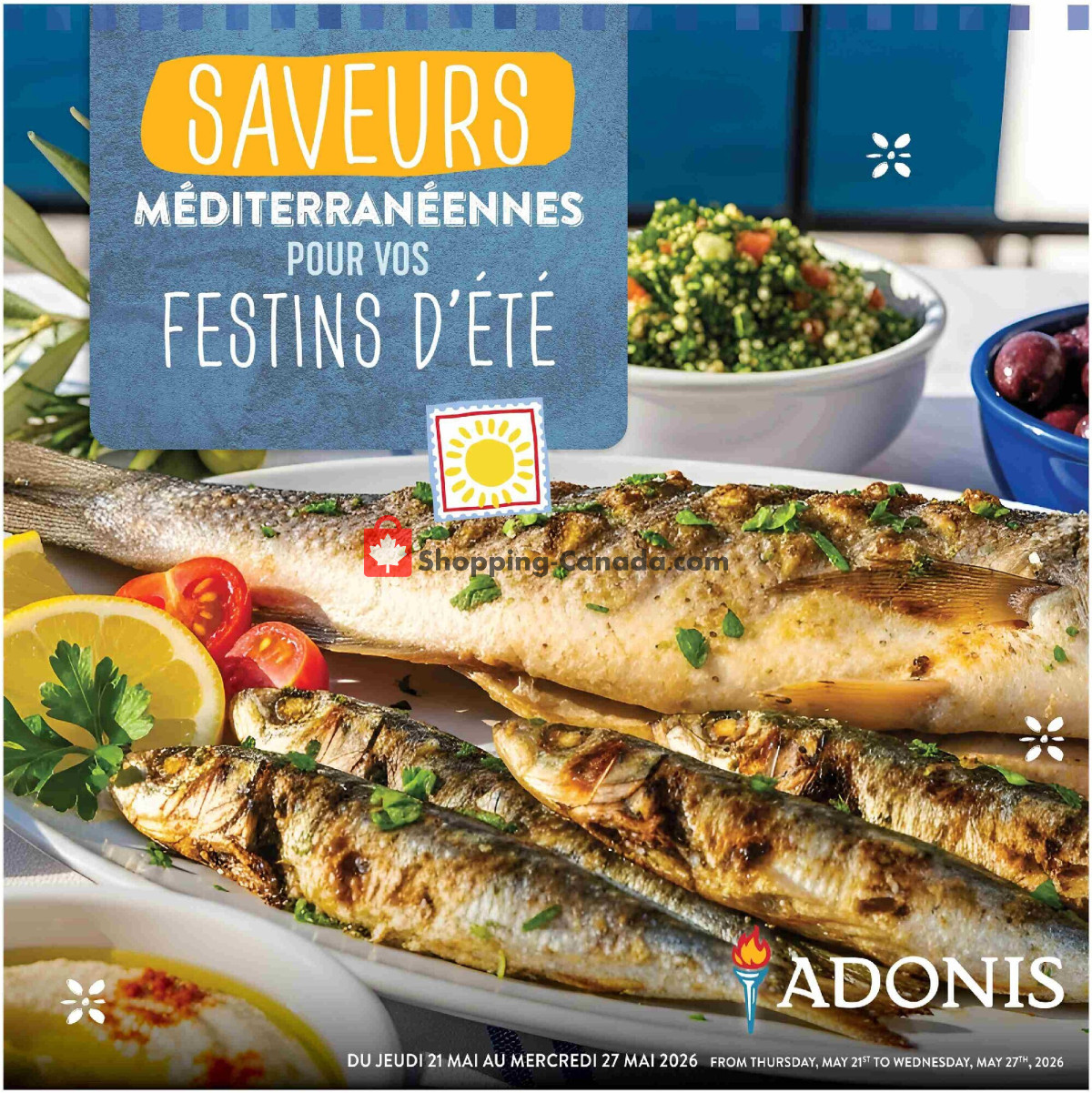 Marché Adonis flyer from Thursday May 21, 2026 to Wednesday May 27, 2026 - page 1