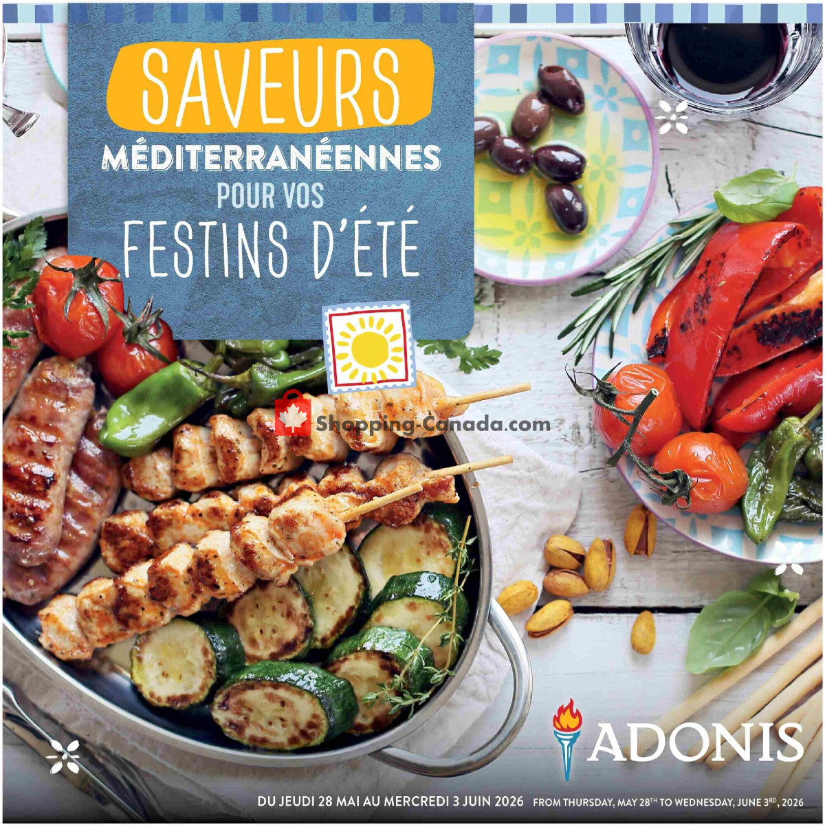 Marché Adonis flyer from Thursday May 28, 2026 to Wednesday June 3, 2026 - page 1