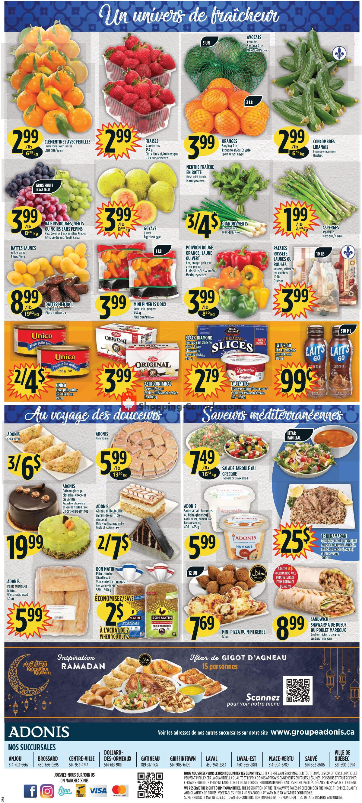 Marché Adonis flyer from Thursday March 14, 2024 to Wednesday March 20, 2024 - page 2