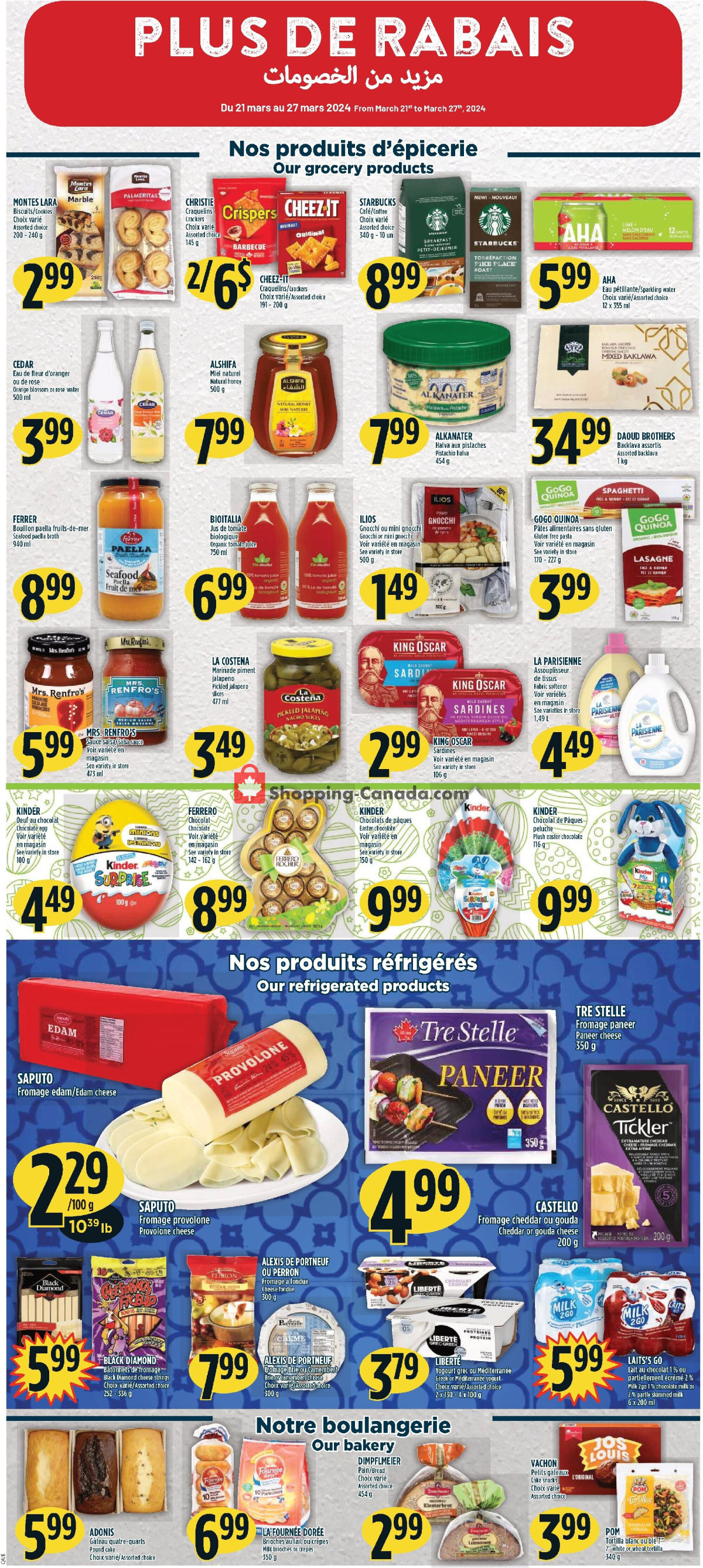 Marché Adonis flyer from Thursday March 21, 2024 to Wednesday March 27, 2024 - page 7