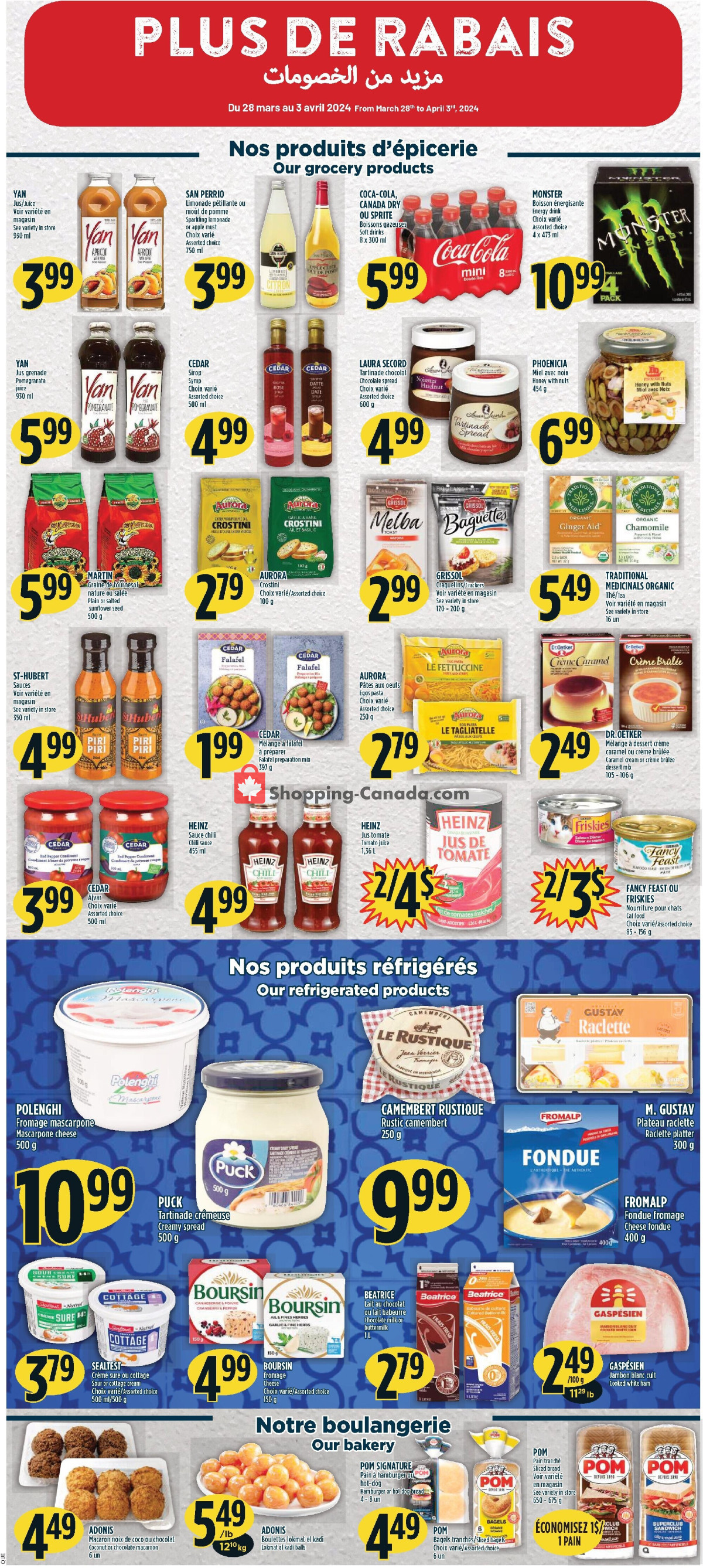 Marché Adonis flyer from Thursday March 28, 2024 to Tuesday April 2, 2024 - page 6