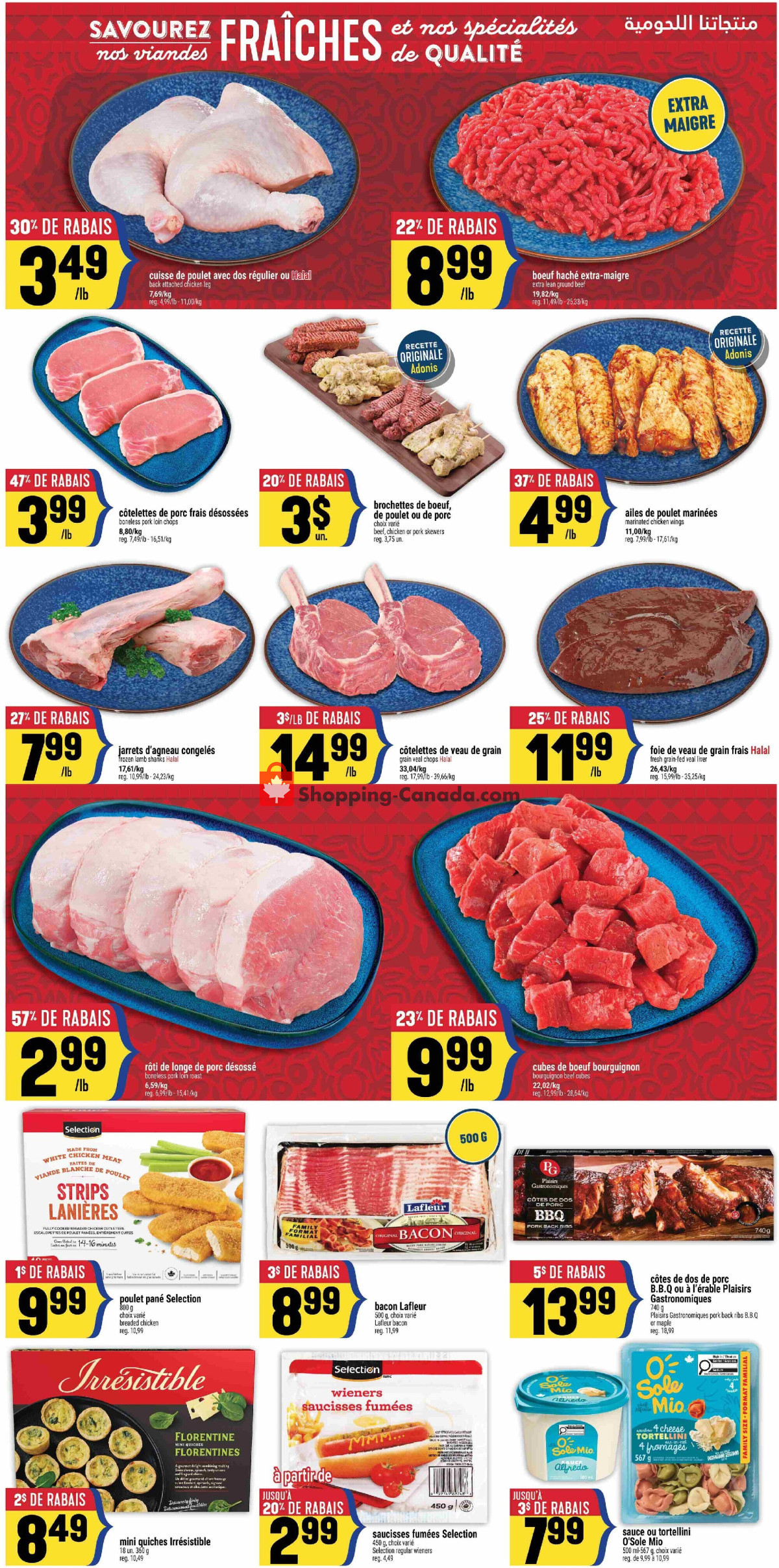 Marché Adonis flyer from Thursday April 16, 2026 to Wednesday April 22, 2026 - page 3