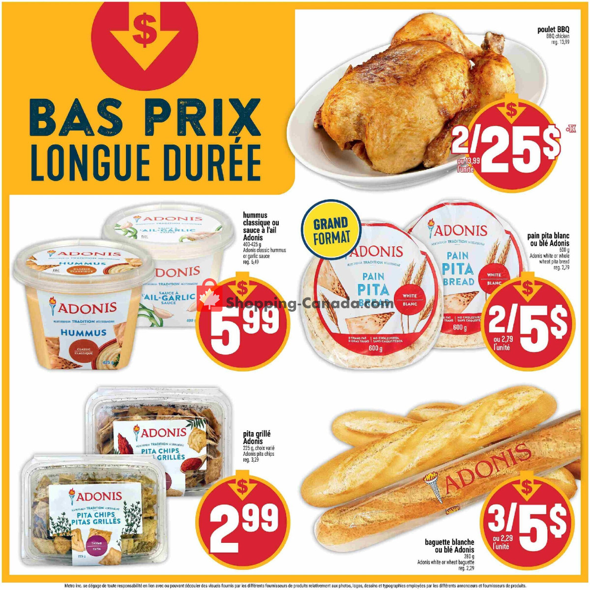 Marché Adonis flyer from Thursday April 16, 2026 to Wednesday April 22, 2026 - page 8