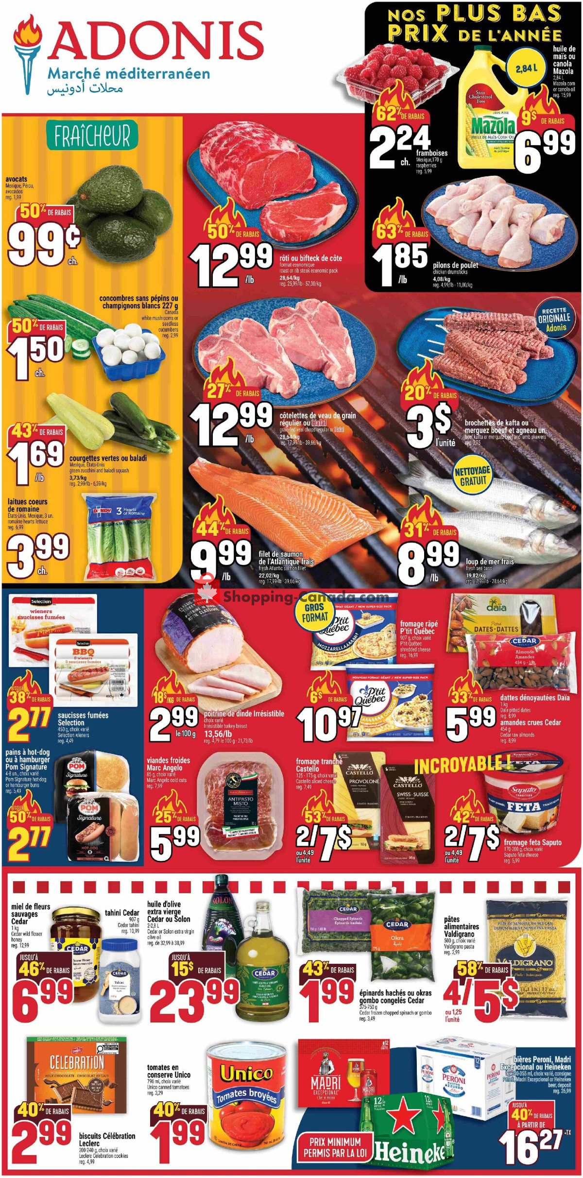 Marché Adonis flyer from Thursday April 30, 2026 to Wednesday May 6, 2026 - page 1