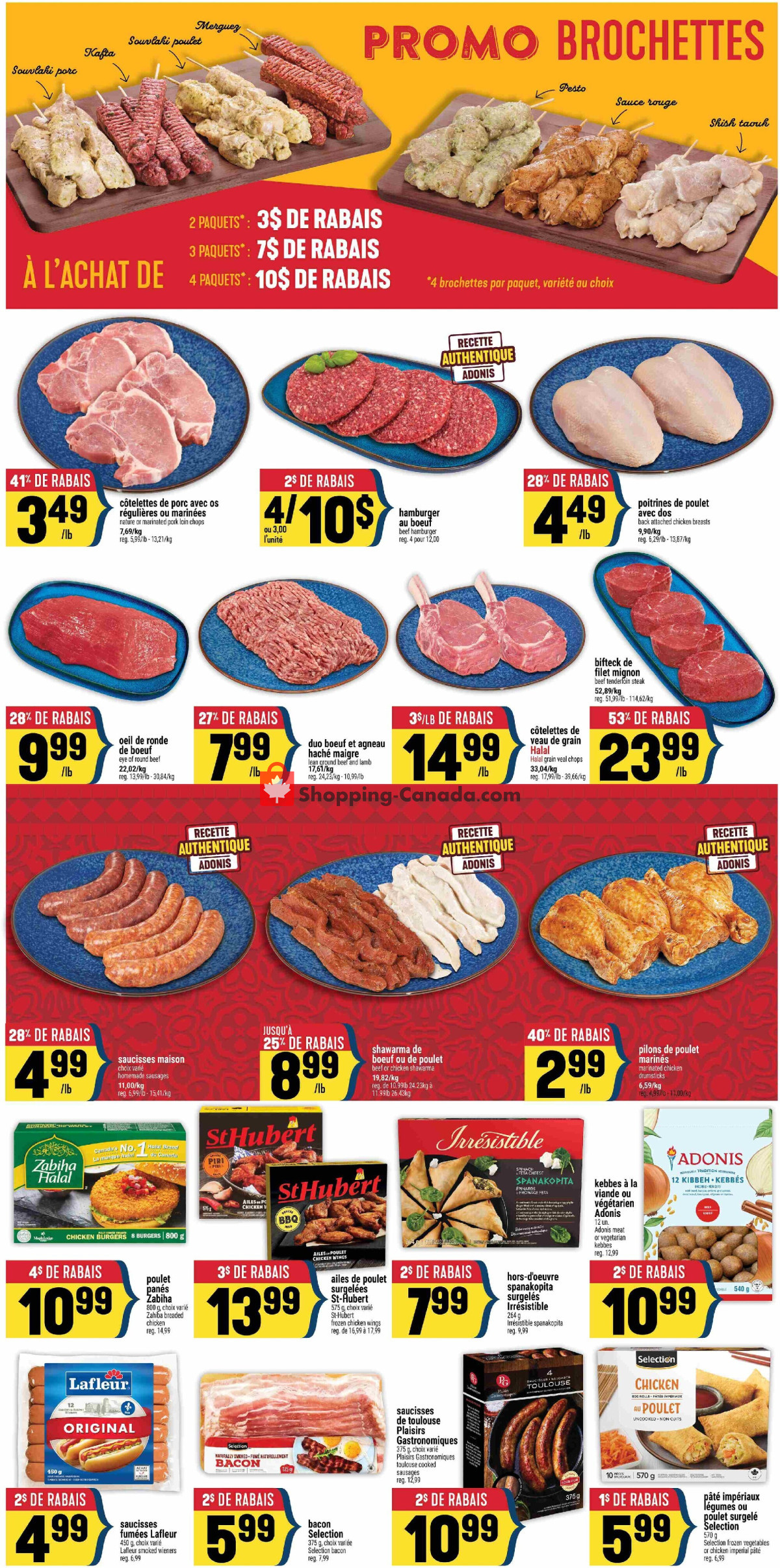 Marché Adonis flyer from Thursday August 13, 2026 to Wednesday August 19, 2026 - page 4