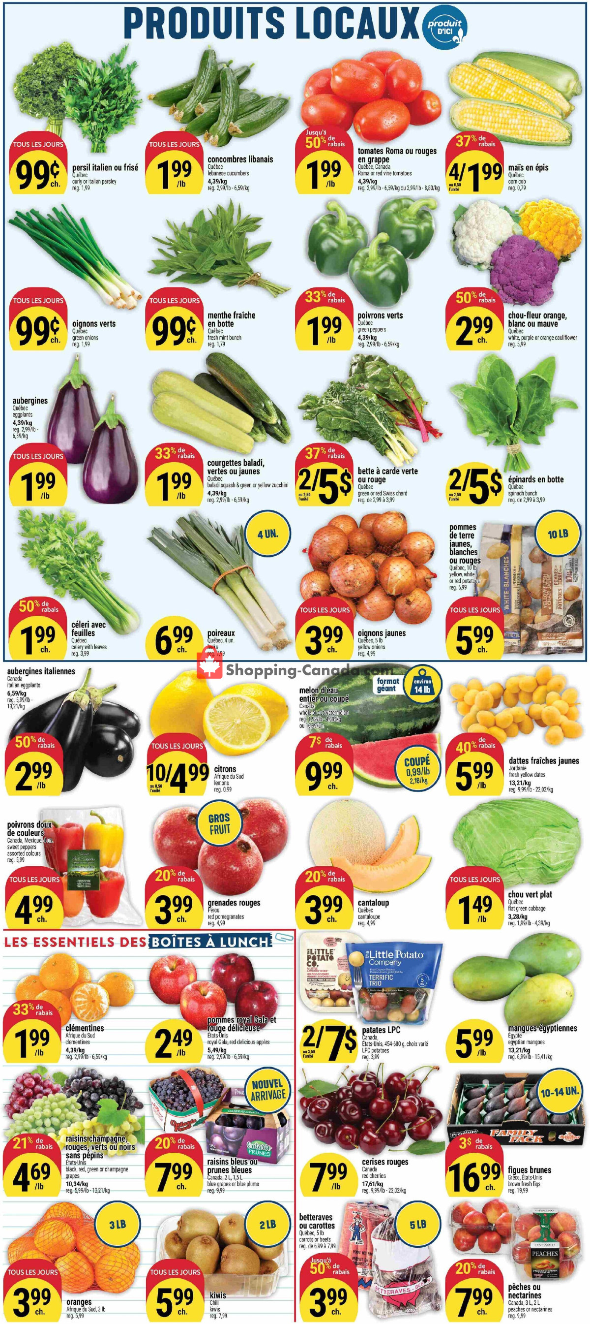 Marché Adonis flyer from Thursday August 20, 2026 to Wednesday August 26, 2026 - page 4