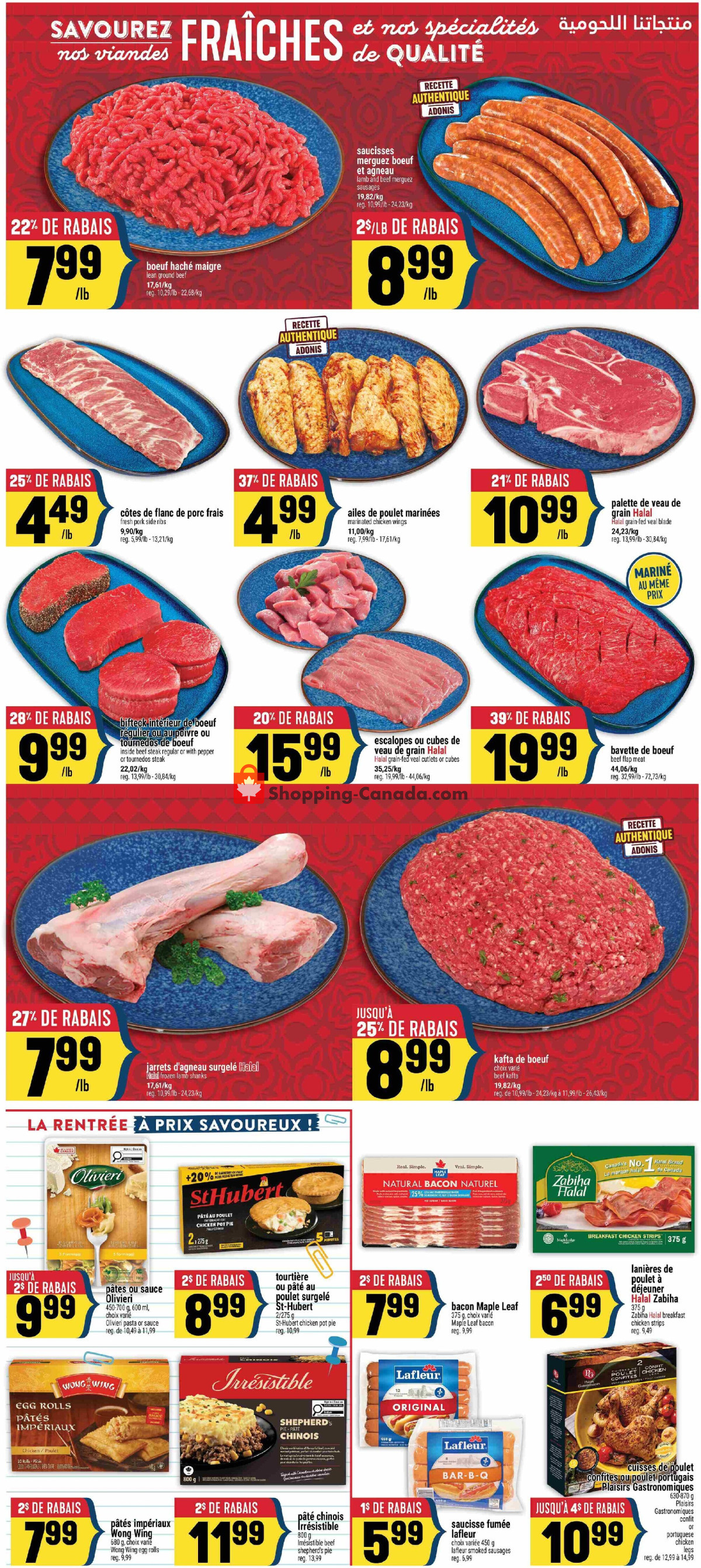 Marché Adonis flyer from Thursday August 20, 2026 to Wednesday August 26, 2026 - page 5