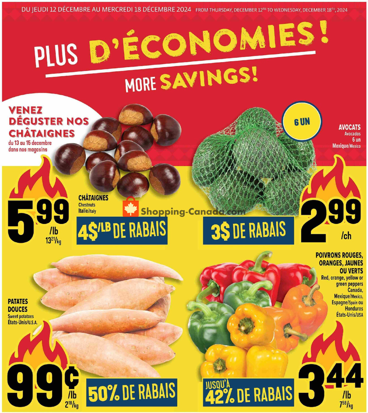 Marché Adonis flyer from Thursday December 12, 2024 to Wednesday December 18, 2024 - page 3