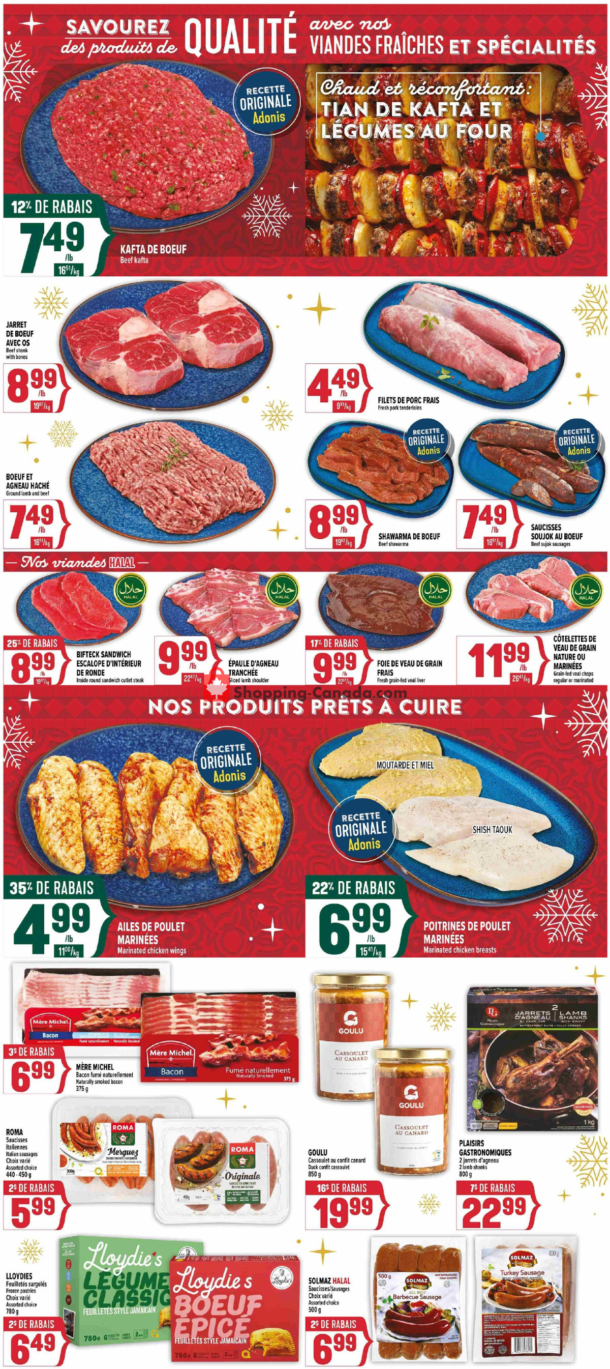 Marché Adonis flyer from Thursday December 12, 2024 to Wednesday December 18, 2024 - page 5