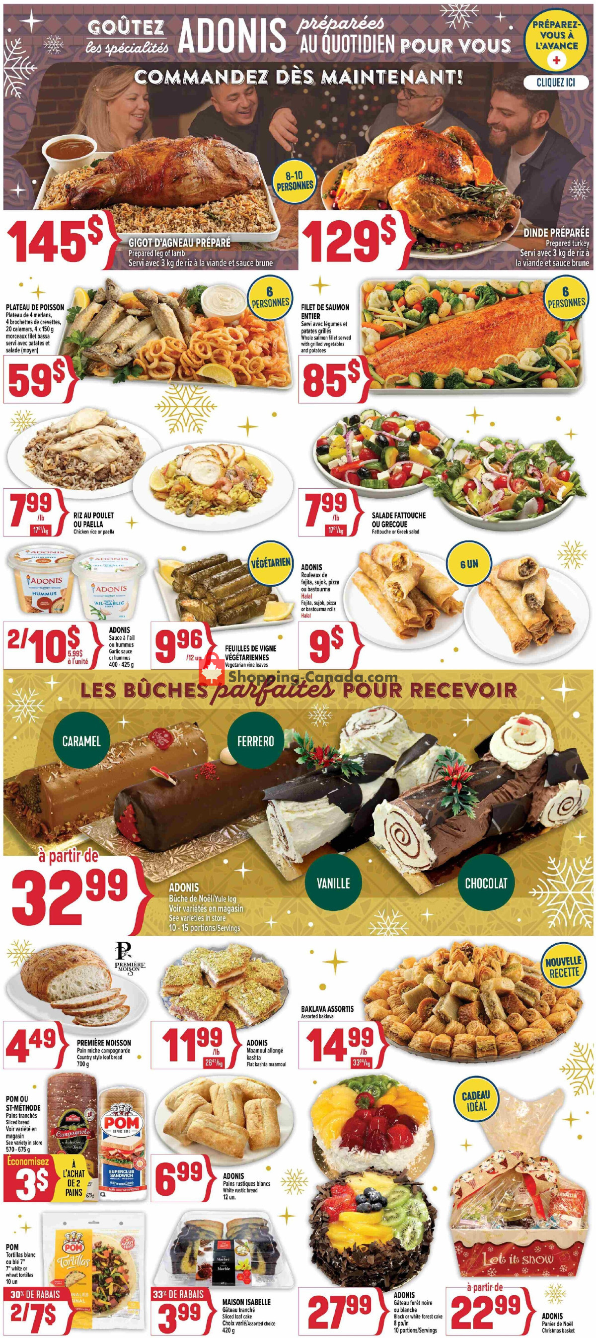 Marché Adonis flyer from Thursday December 12, 2024 to Wednesday December 18, 2024 - page 8