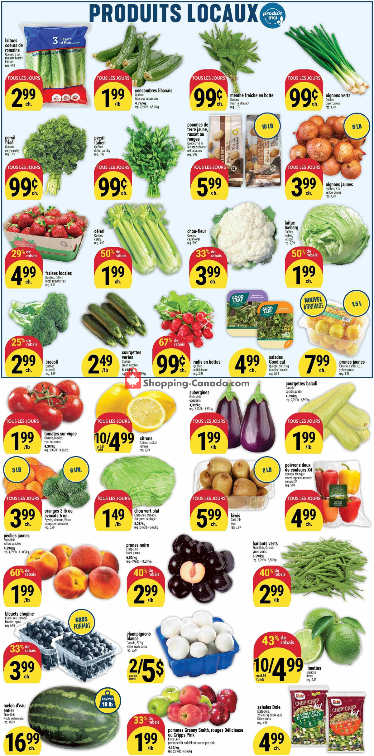 Marché Adonis flyer from Thursday July 16, 2026 to Wednesday July 22, 2026 - page 3