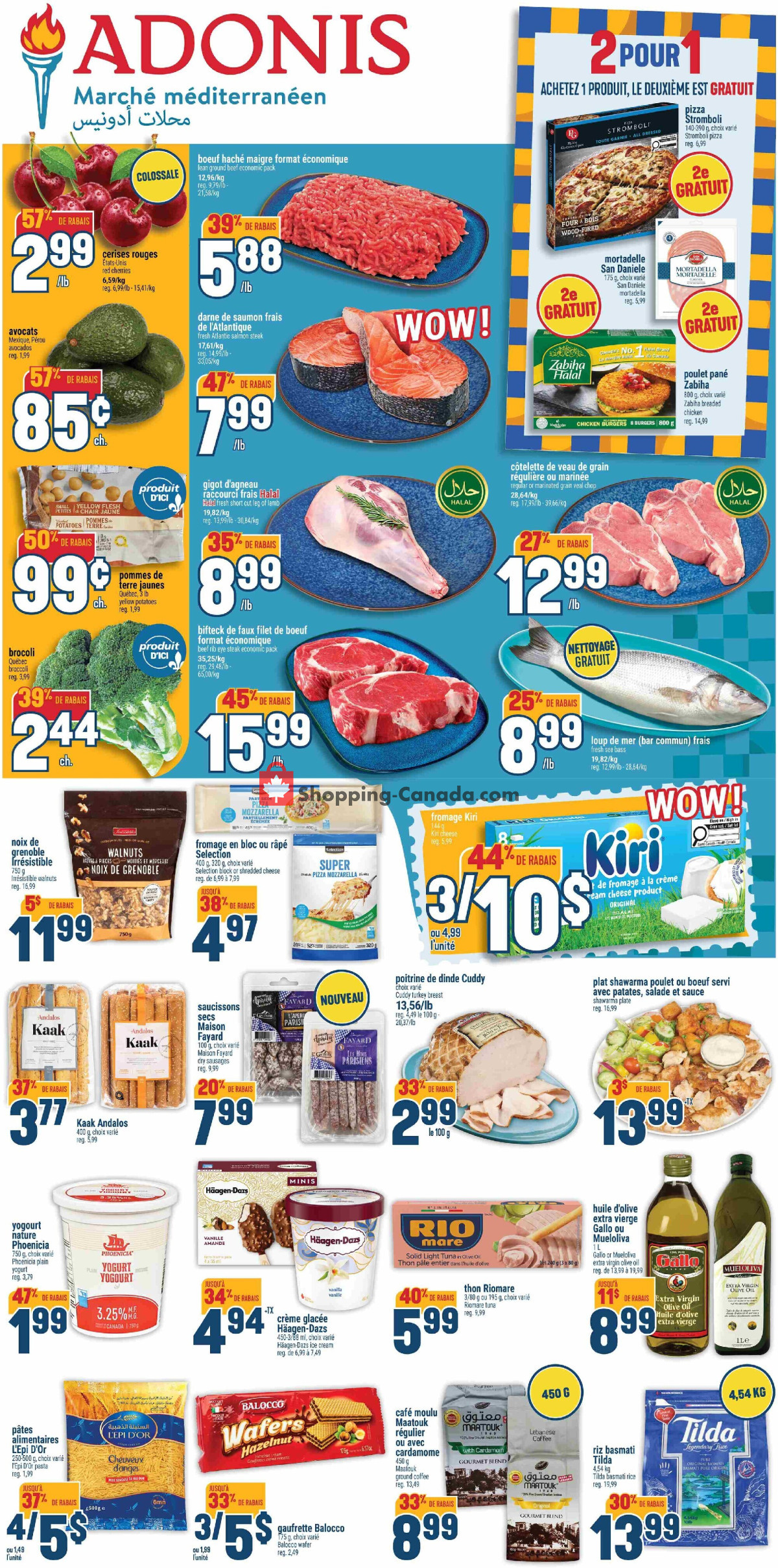 Marché Adonis flyer from Thursday July 2, 2026 to Wednesday July 8, 2026 - page 1