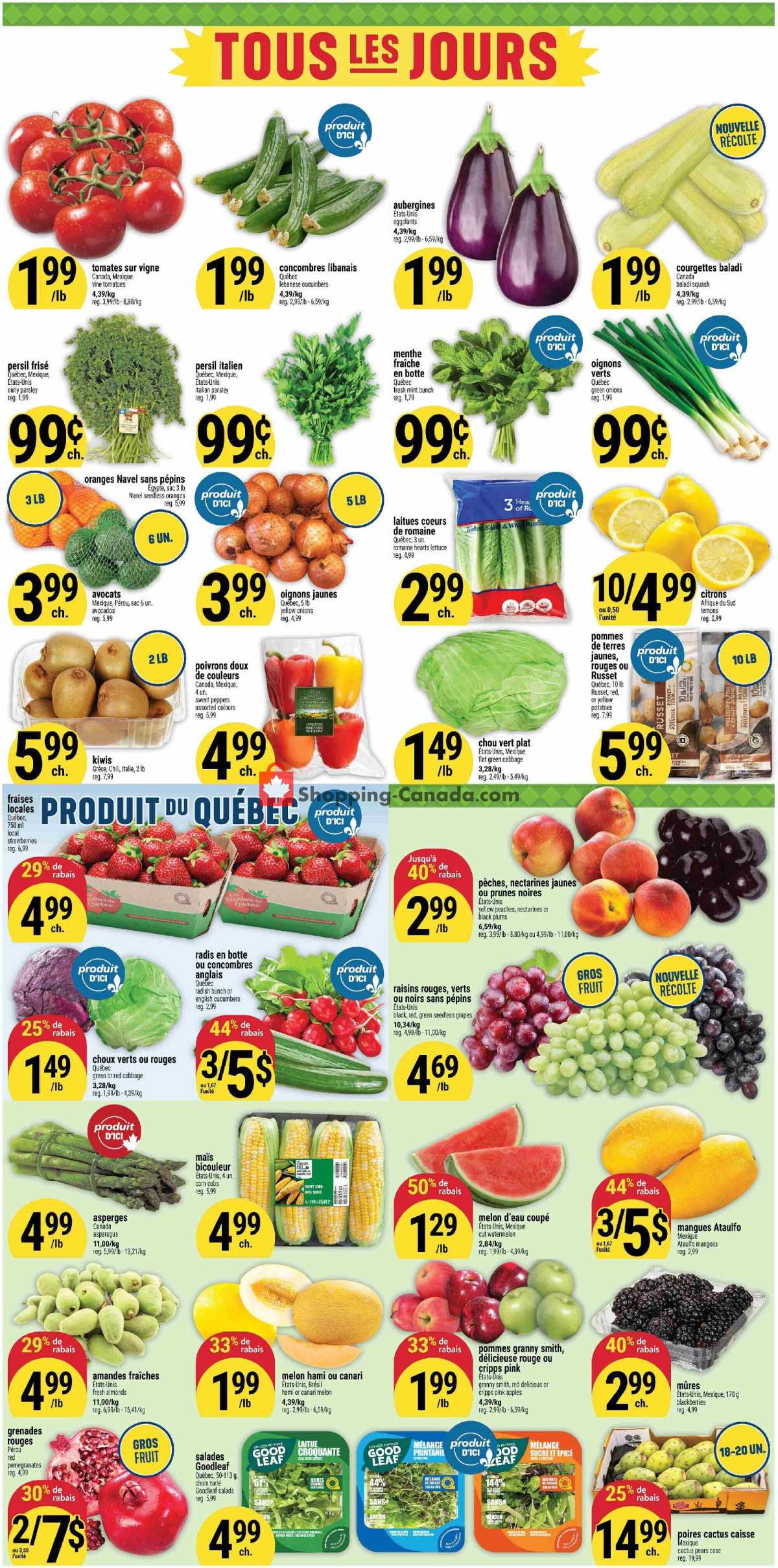 Marché Adonis flyer from Thursday July 2, 2026 to Wednesday July 8, 2026 - page 3