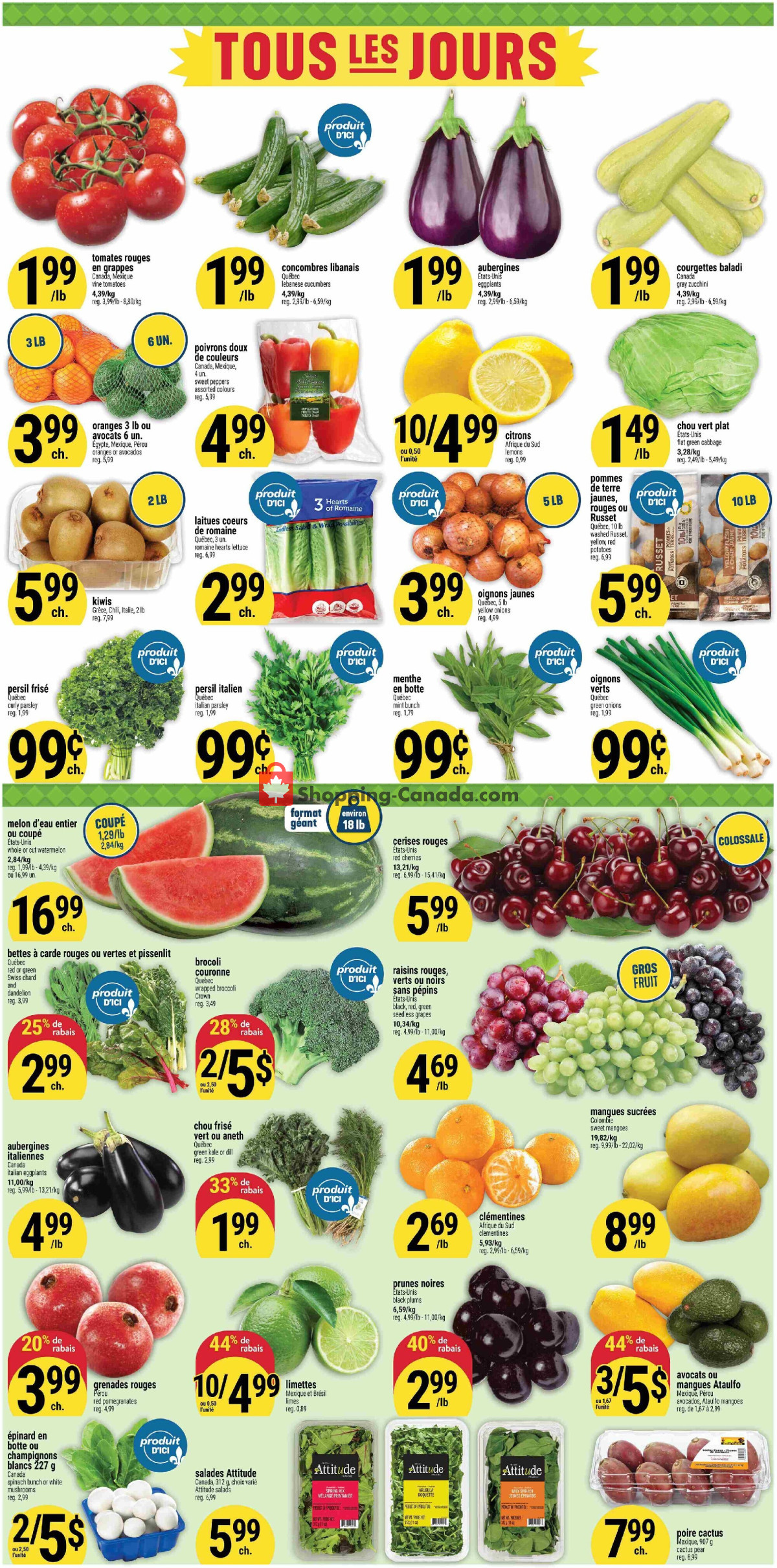 Marché Adonis flyer from Thursday July 9, 2026 to Wednesday July 15, 2026 - page 3
