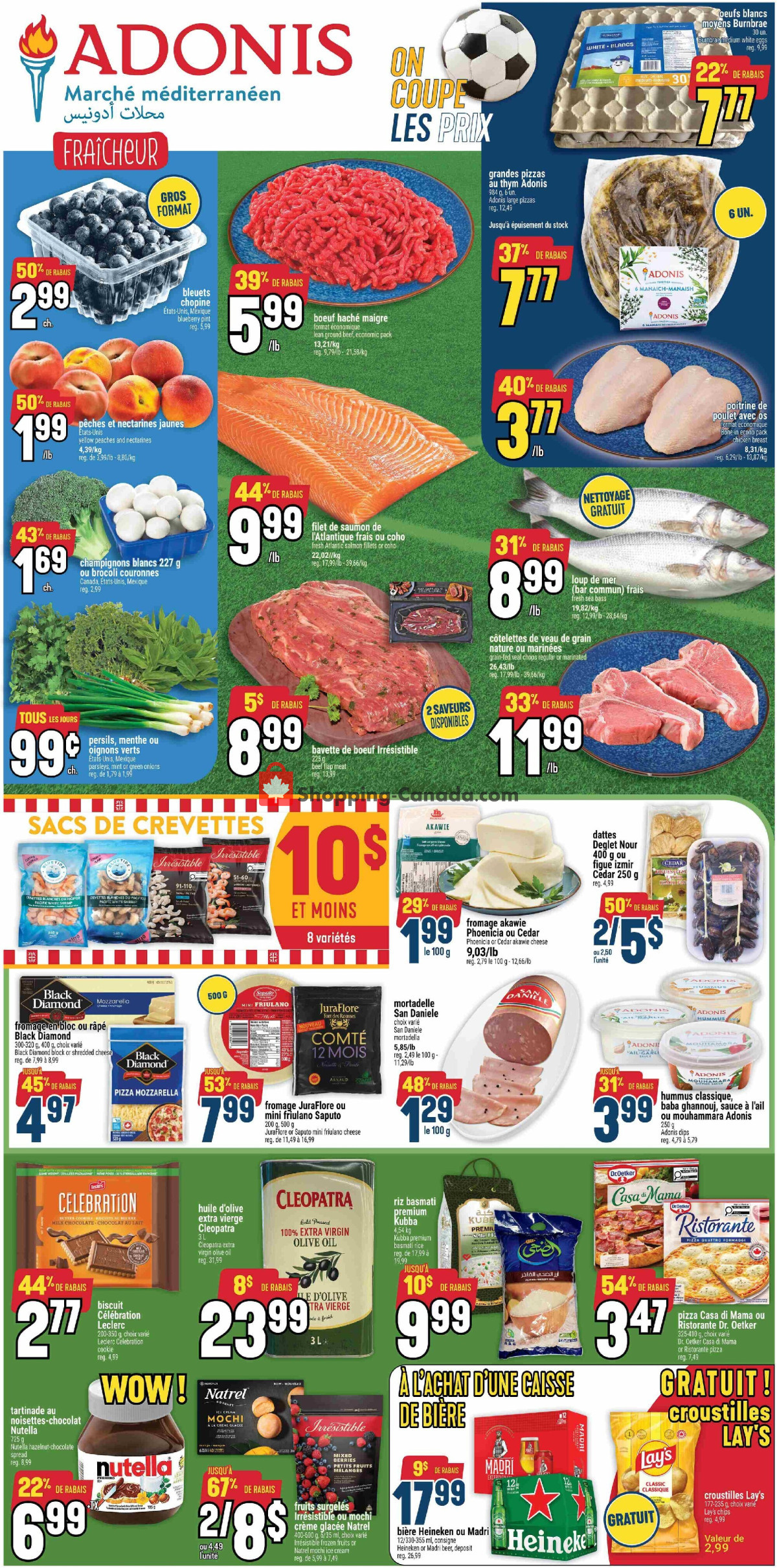 Marché Adonis flyer from Thursday June 11, 2026 to Wednesday June 17, 2026 - page 1