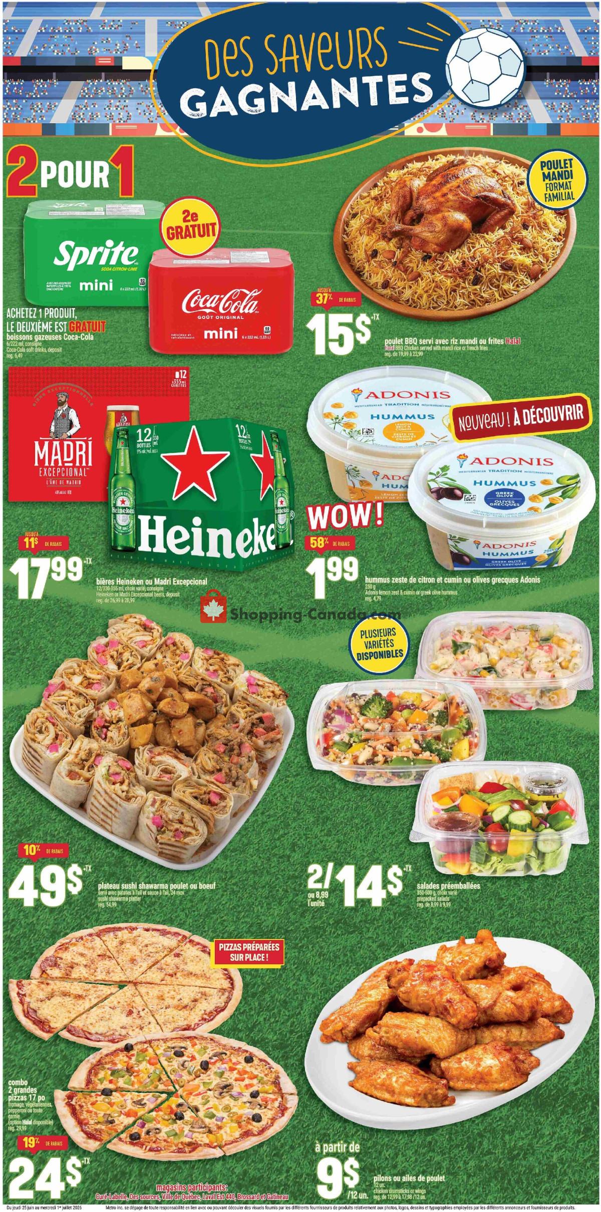 Marché Adonis flyer from Thursday June 25, 2026 to Wednesday July 1, 2026 - page 8