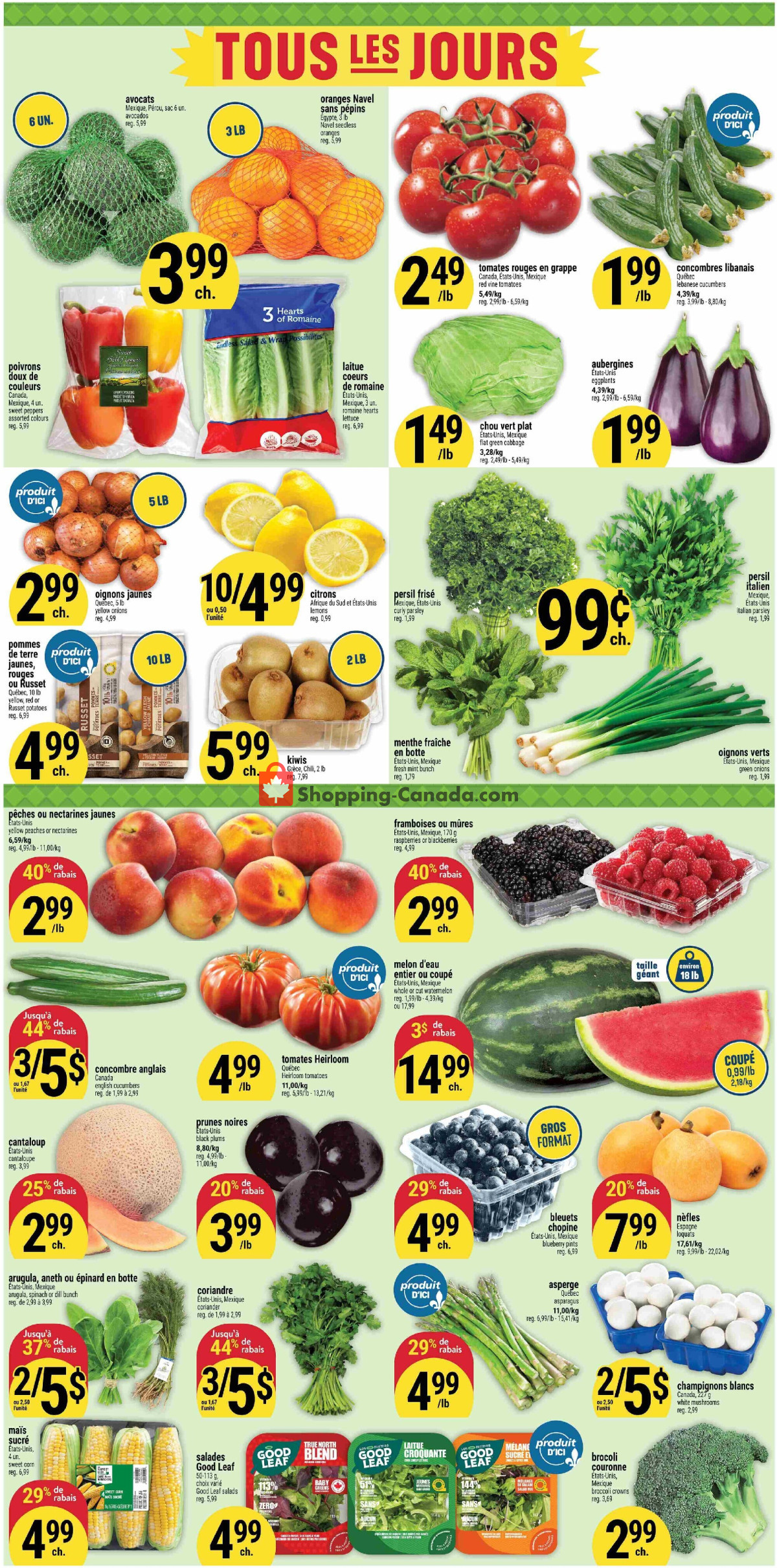 Marché Adonis flyer from Thursday June 4, 2026 to Wednesday June 10, 2026 - page 3
