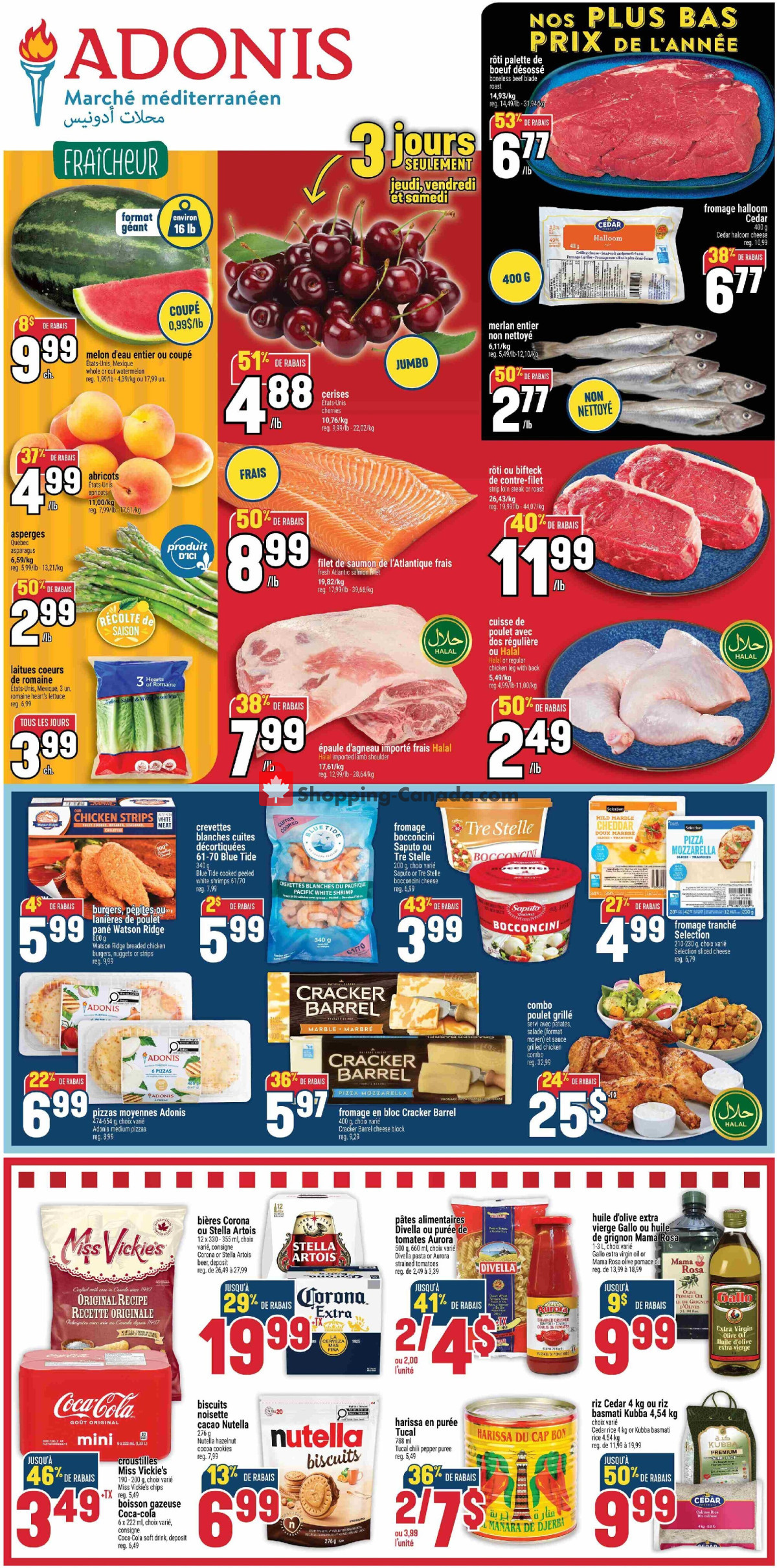 Marché Adonis flyer from Thursday May 14, 2026 to Wednesday May 20, 2026 - page 1