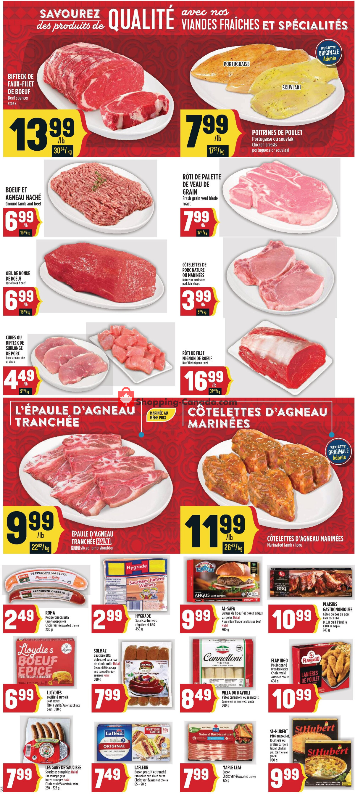 Marché Adonis flyer from Thursday May 16, 2024 to Wednesday May 22, 2024 - page 3