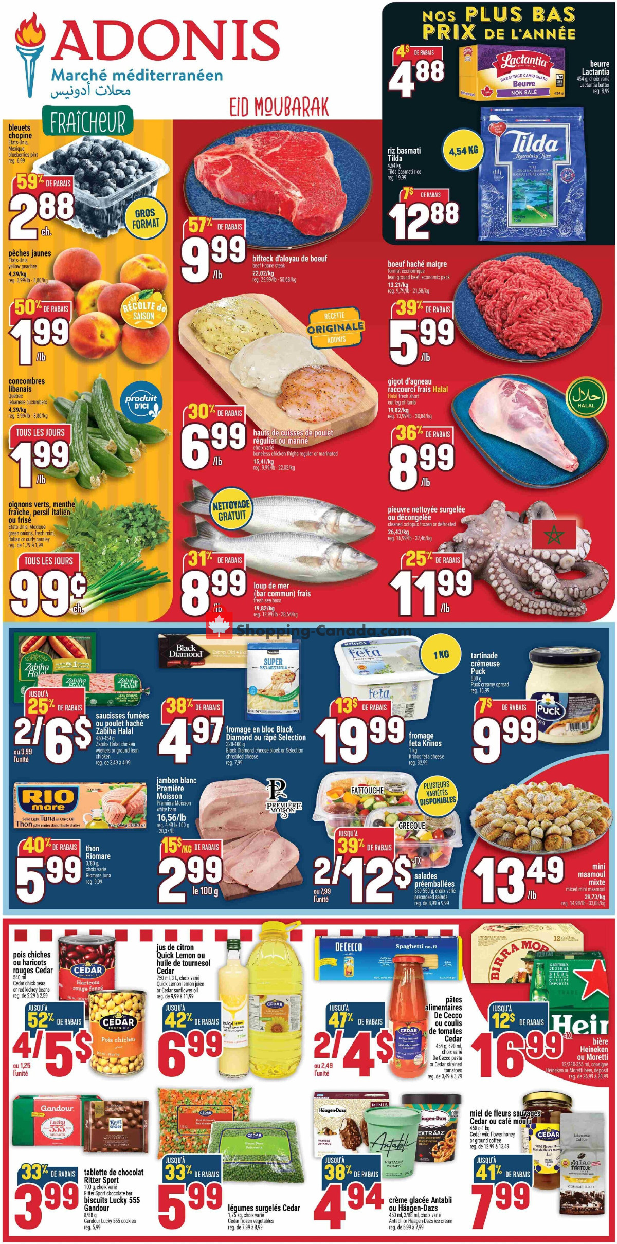 Marché Adonis flyer from Thursday May 21, 2026 to Wednesday May 27, 2026 - page 1